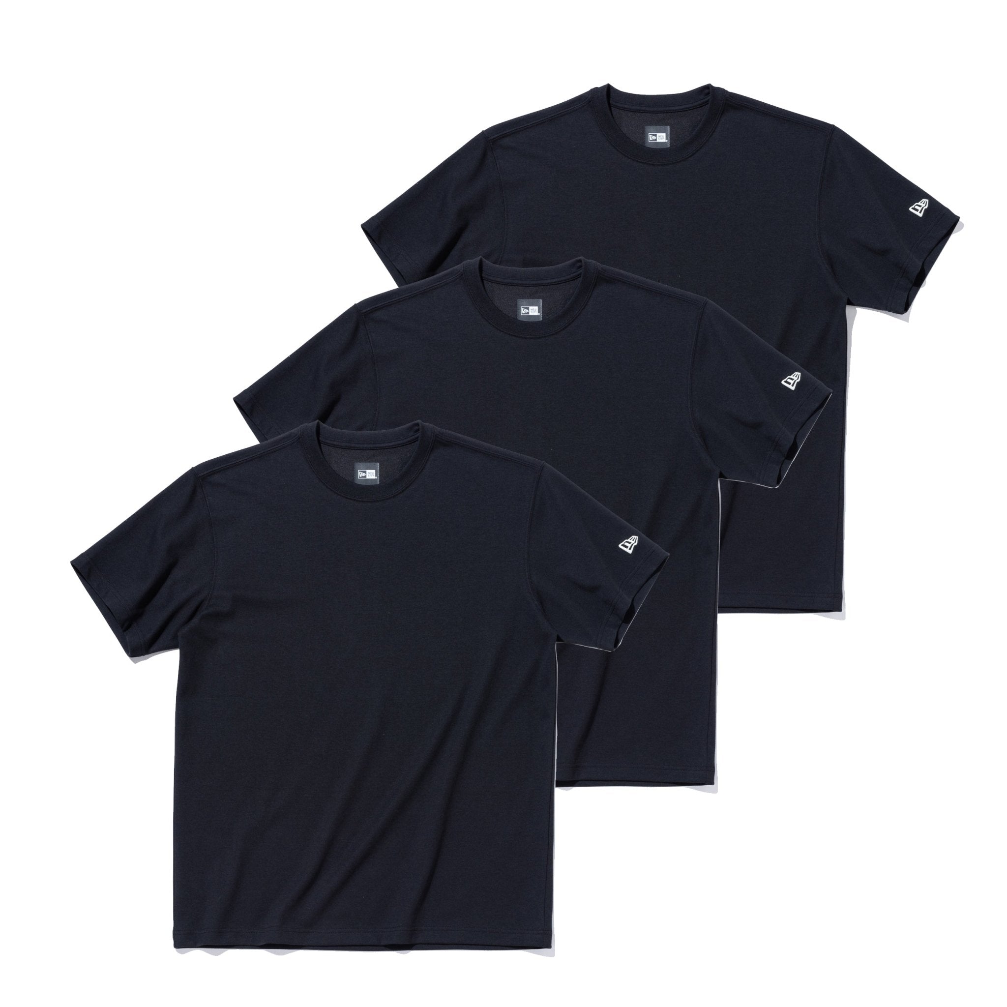 半袖 エコサイクル コットン Tシャツ BLACK LABEL SS23 マルチプリント