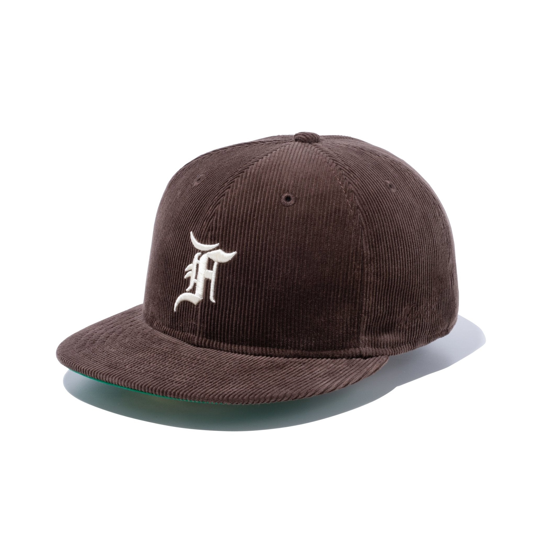 59FIFTY FEAR OF GOD ESSENTIALS コーデュロイ Fロゴ ブラック ケリー