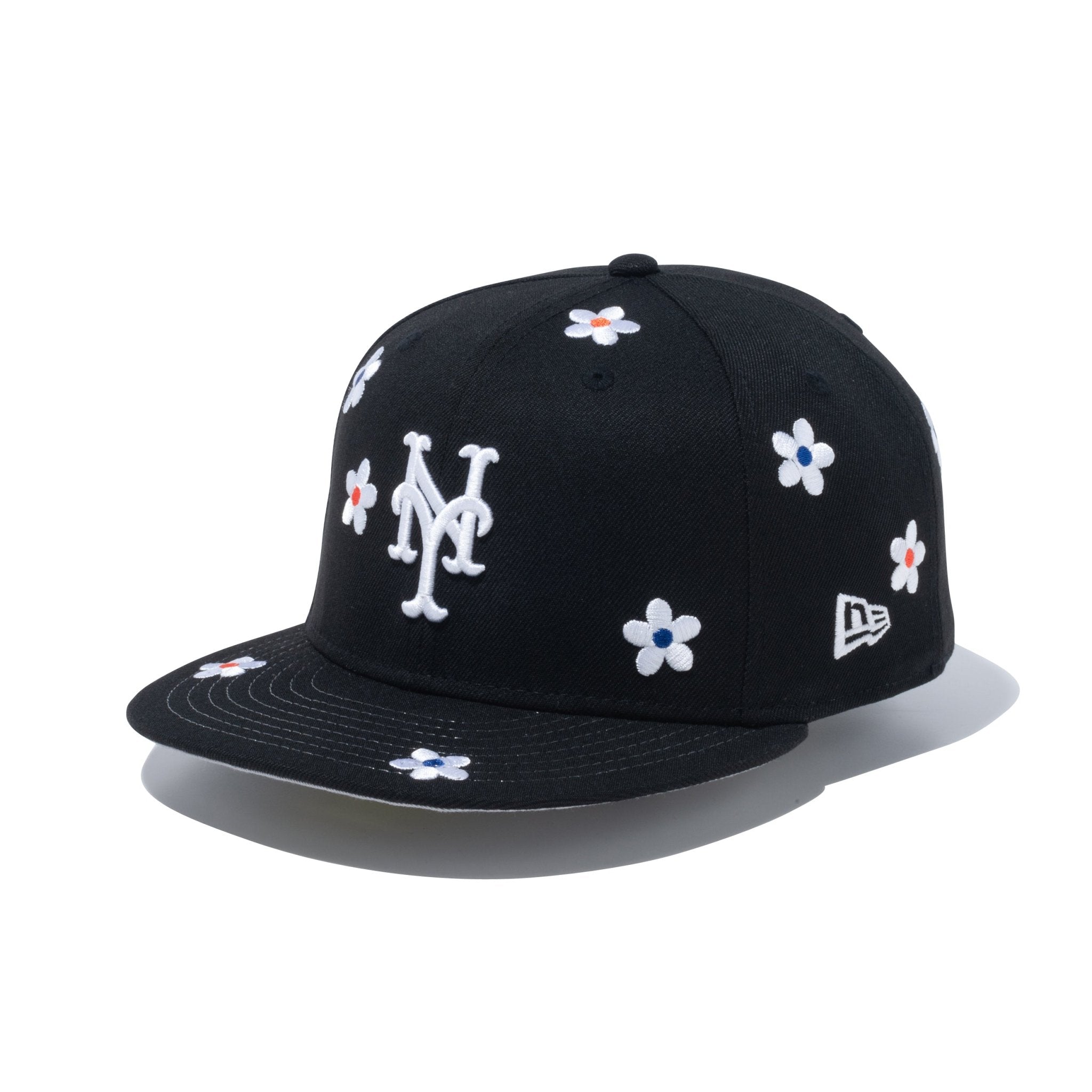 59FIFTY Flower Embroidery ニューヨーク・ヤンキース ネイビー 