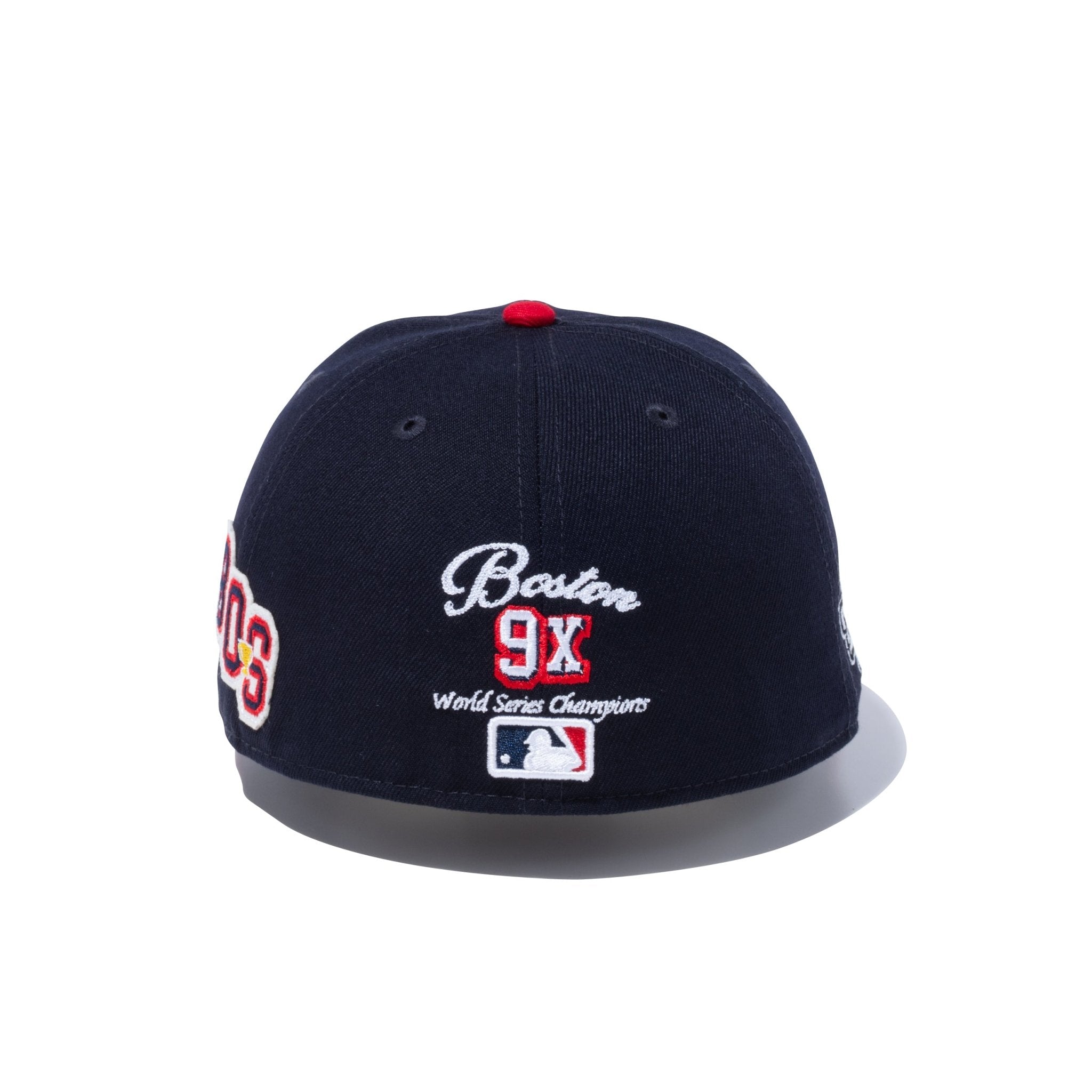 Navy Blue Boston Red Sox 9x World Series Champions Crown New Era 59FIFTY Fitted 77/8