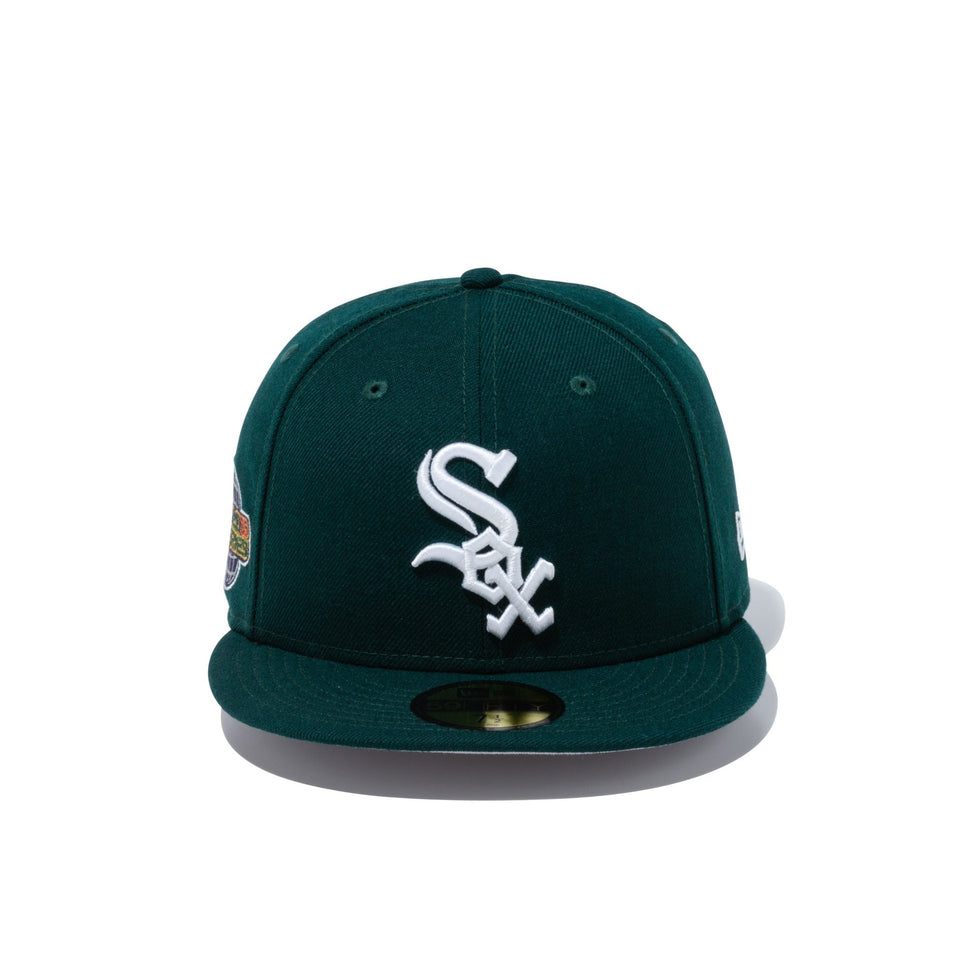 【ワールドシ】 ニューエラ 59FIFTY シカゴ ホワイトソックス NEW ERA CHICAGO WHITE SOX ブラック [/BLK