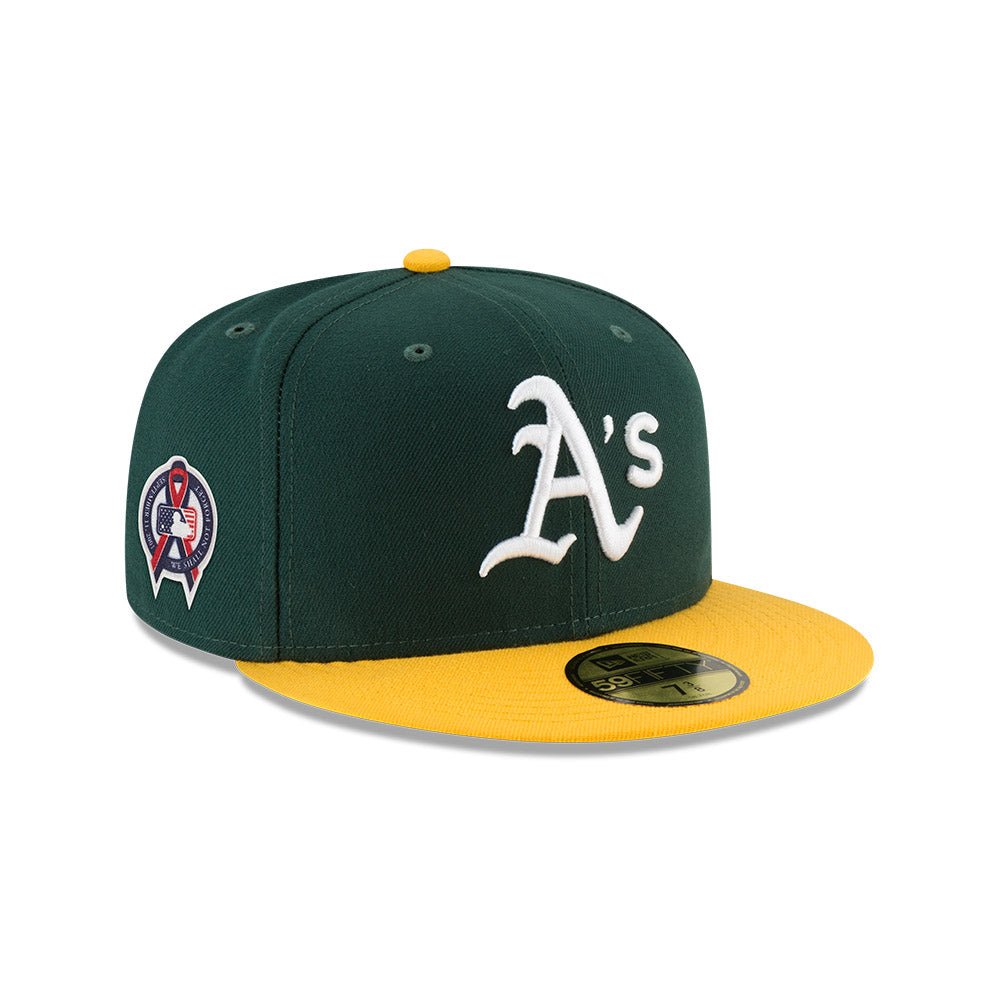 59FIFTY MLBオンフィールド オークランド・アスレチックス ホーム 