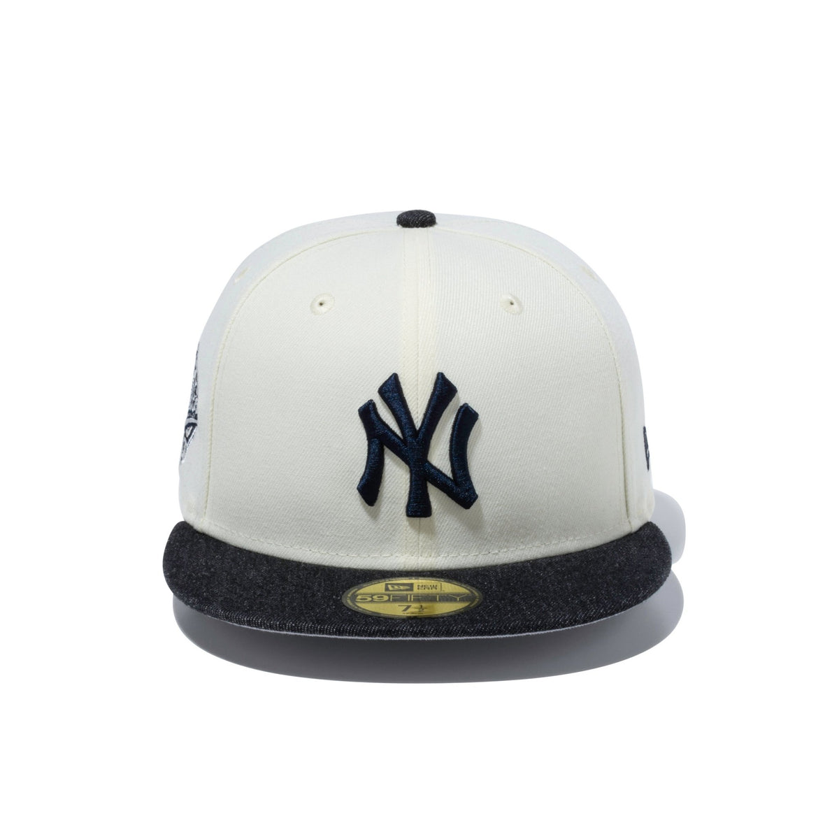 59FIFTY MLB Black グレーアンダーバイザー Denim