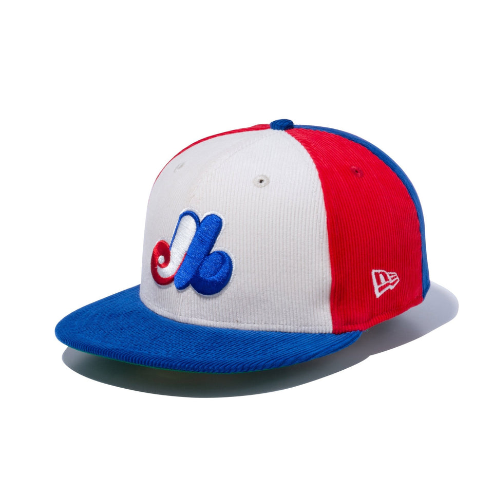 海外花系 ニューエラ 59FIFTY MLB Cooperstown Corduroy ①