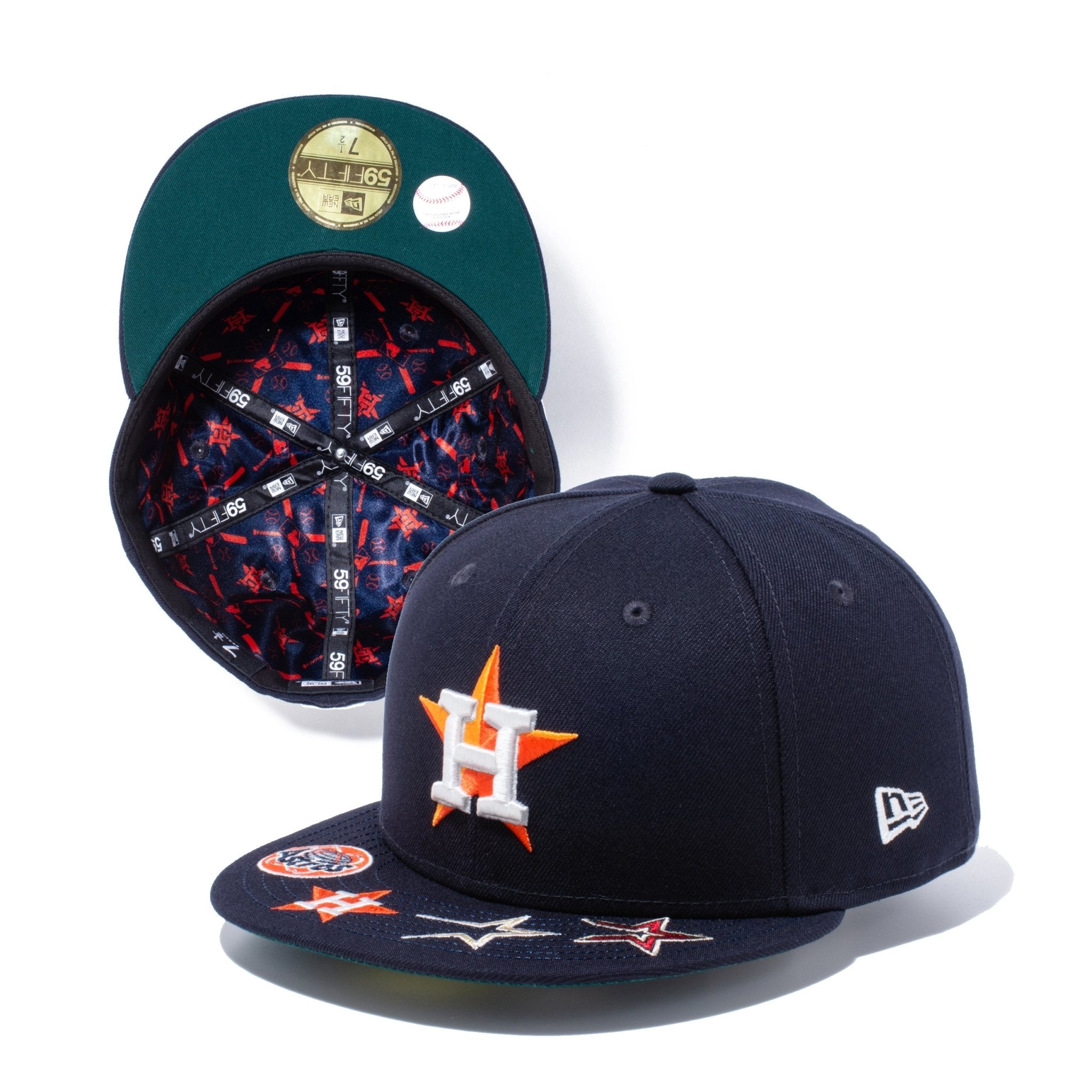 59fifty ヒューストン・アストロズ カスタムキャップ 7 1/4