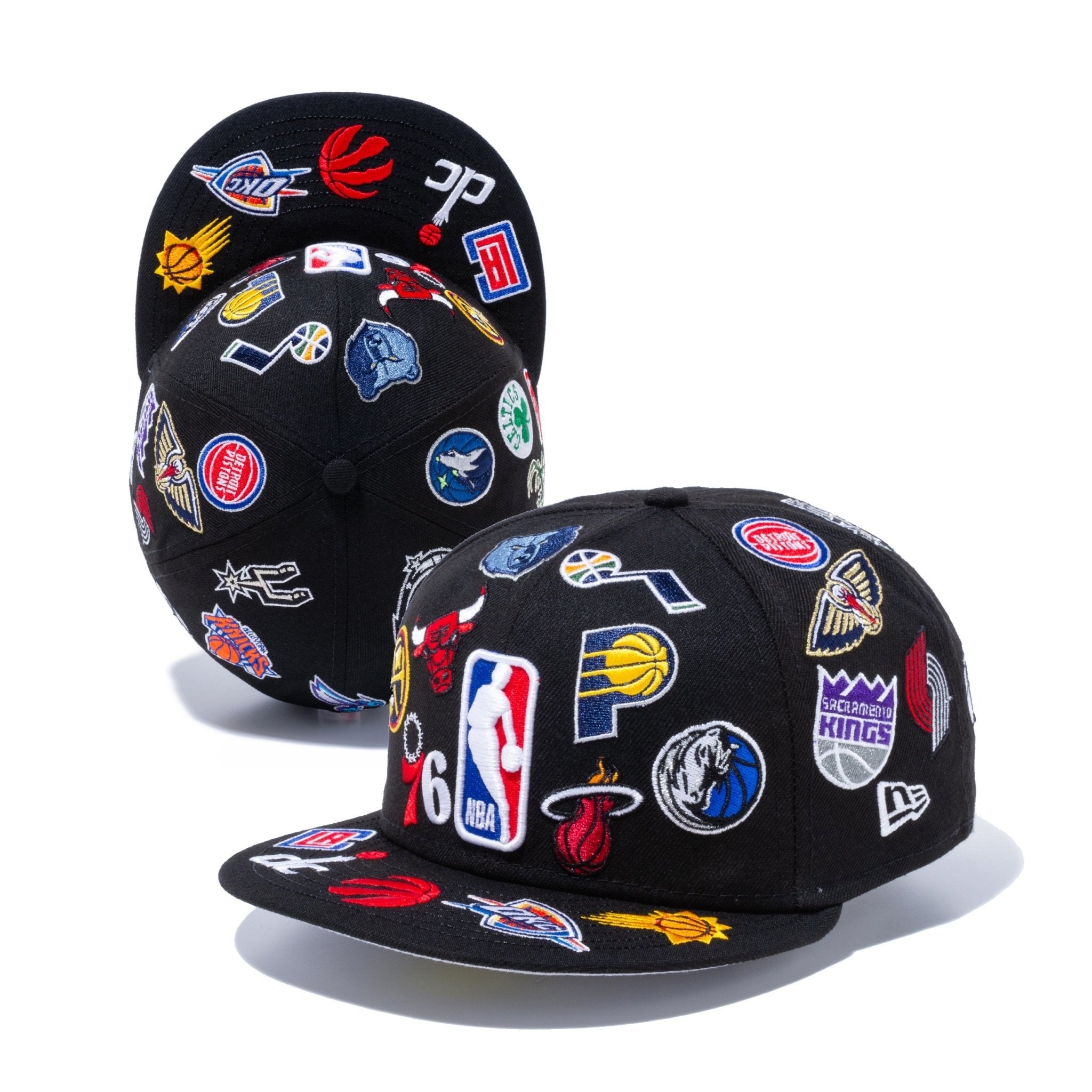 ストア限定】 59FIFTY NFL ALL LOGOS ブラック【100th Monthly Limited