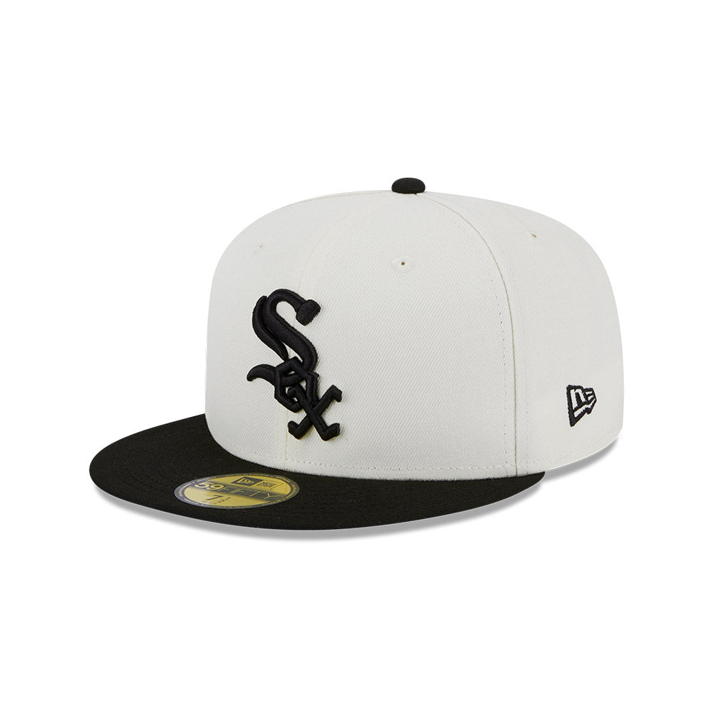 59FIFTY MLB Black Denim シカゴ・ホワイトソックス グレーアンダー