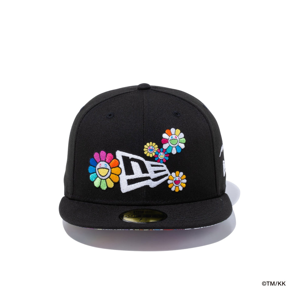 激安特価 7 8 ニューエラ 59FIFTY 村上隆FLOWER FLAG BLACK kids-nurie.com