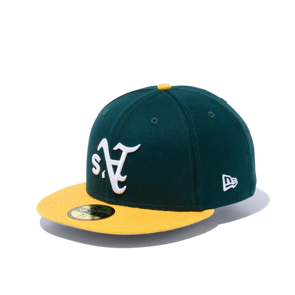 new era ニューエラ cap キャップ 59fifty アスレチックス