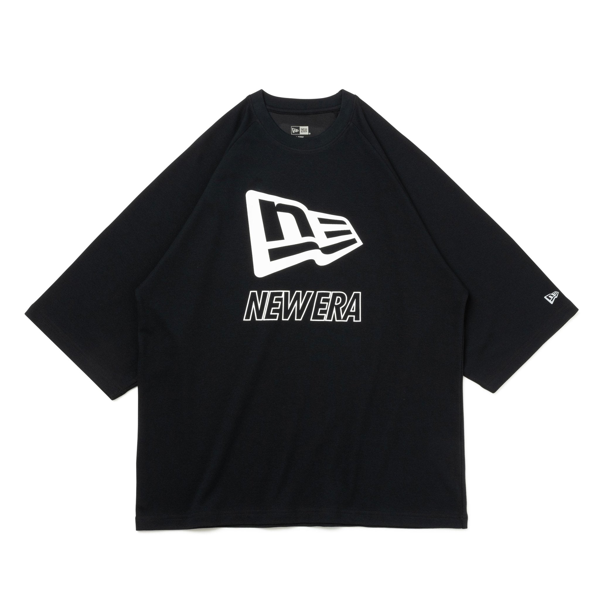 長袖 オーバーサイズド パフォーマンス Tシャツ Sleeve Line ブラック 