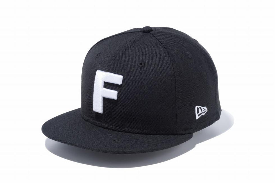 9fifty アルファベット F ブラック ホワイト ニューエラオンラインストア