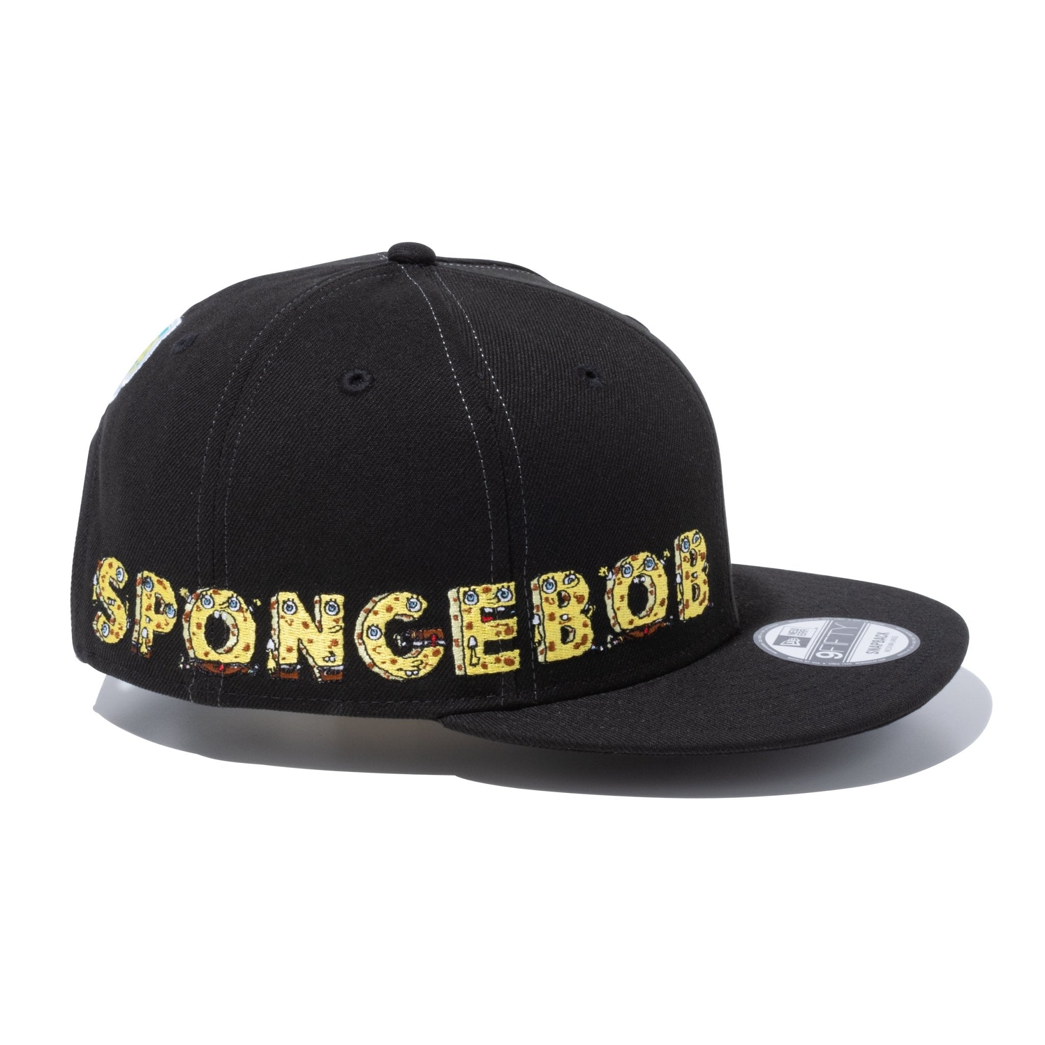 Youth 9FIFTY スポンジ・ボブ SPONGEBOB エッセンシャルロゴ ブラック