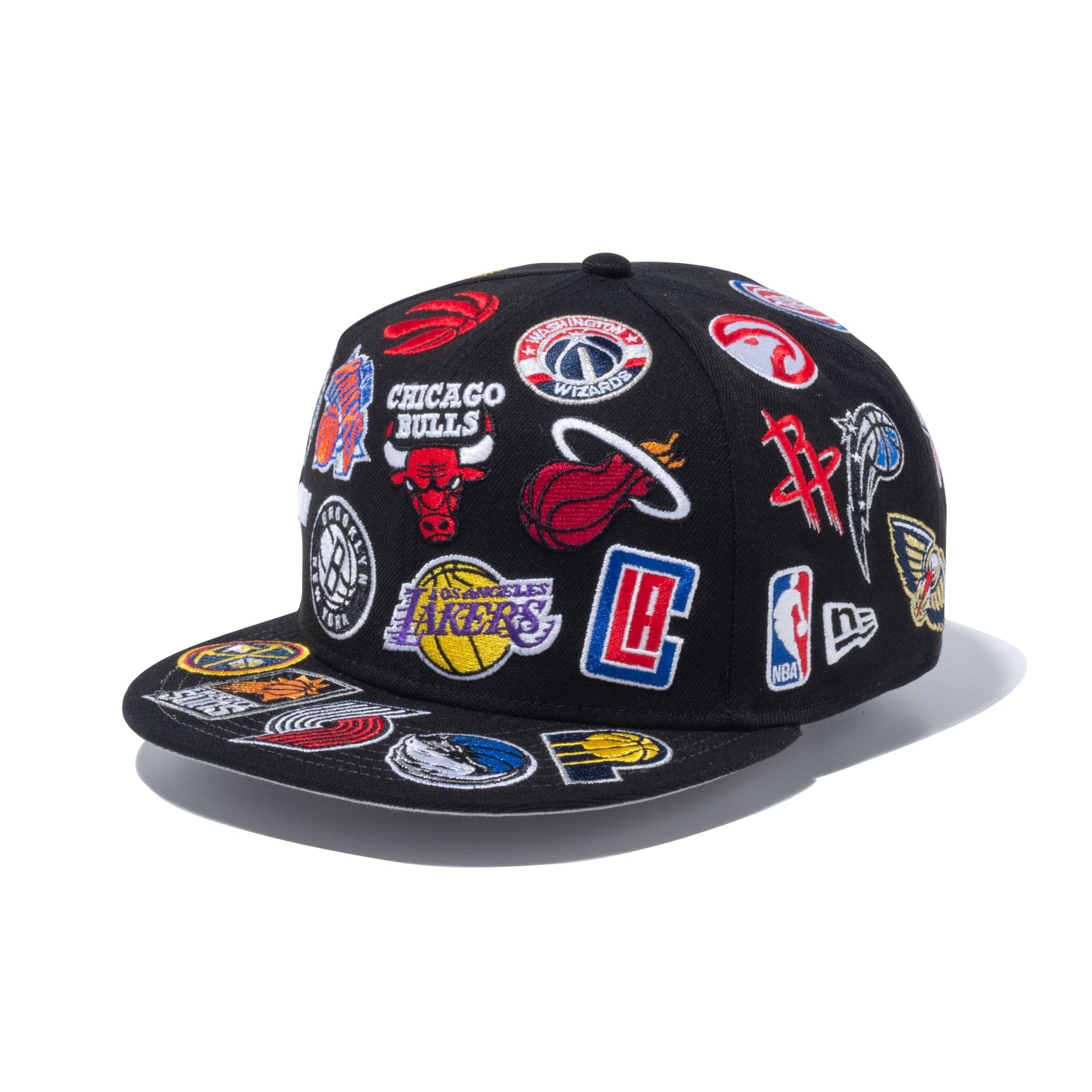 9FIFTY Team Logo Allover MLB ブラック | ニューエラオンラインストア