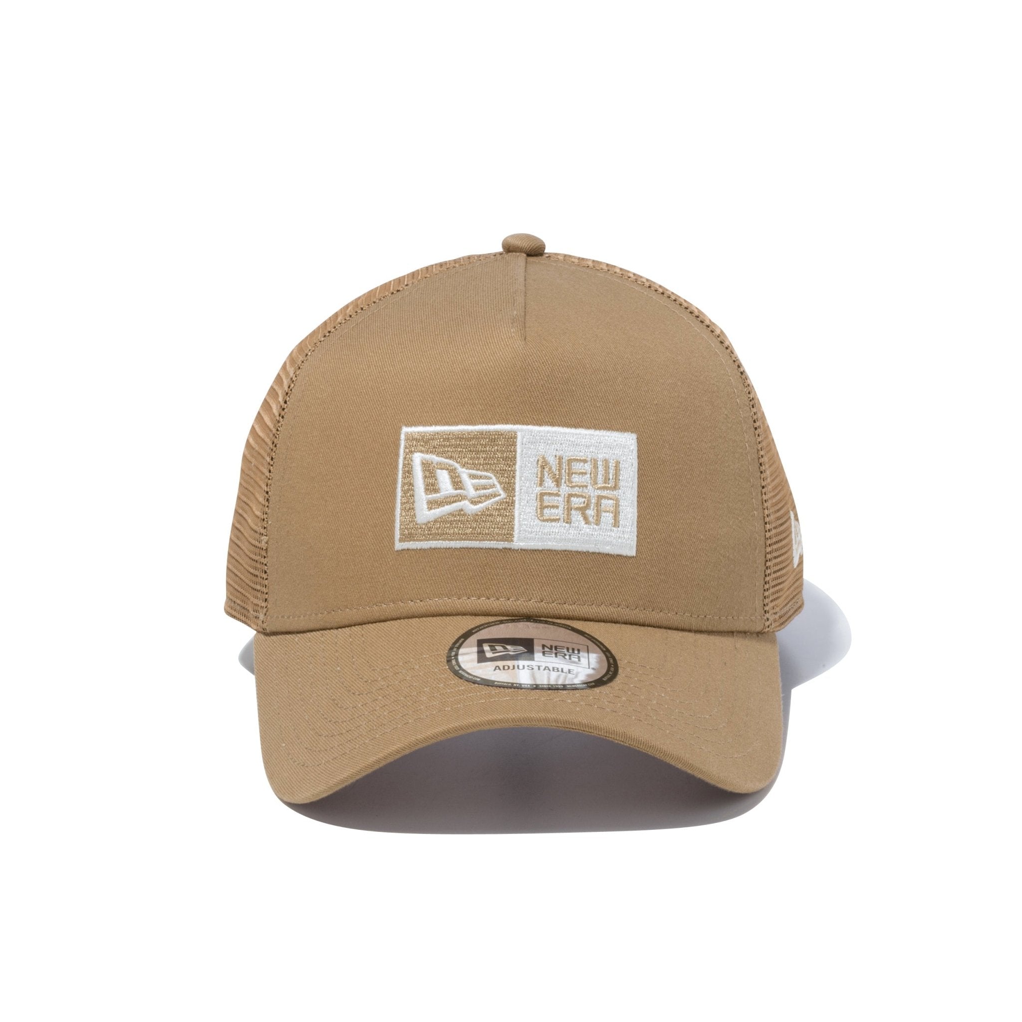 9FORTY A-Frame トラッカー Smile US NEWERA 1920 カーキ | ニューエラ