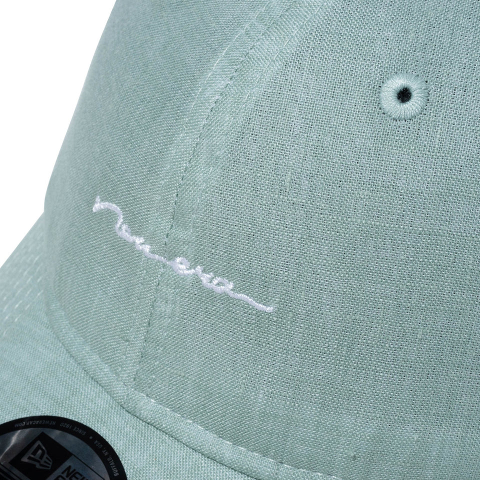 キャップ NEWERA 白 9THIRTY リネンシャンブレー-connectedremag.com