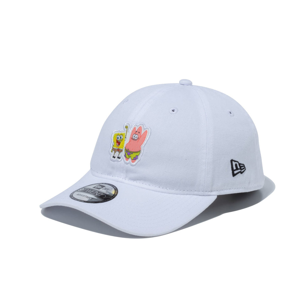 スポンジボブ＆パトリック new era スナップバックキャップ ブラック