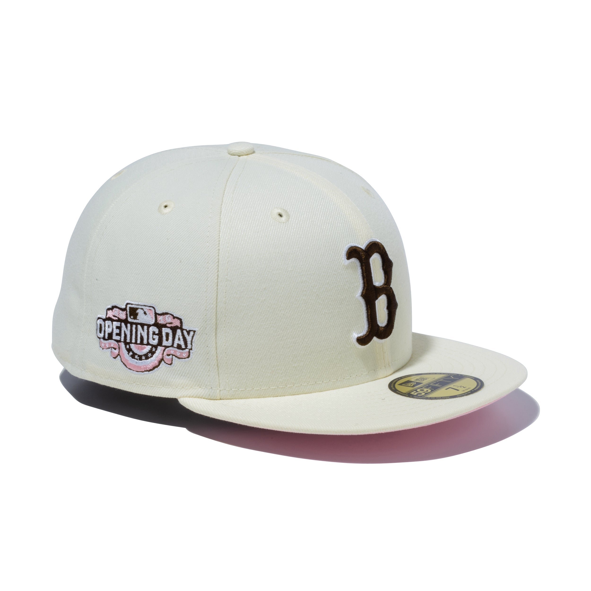 59FIFTY MLB Opening Day ロサンゼルス・ドジャース クリーム ピンク