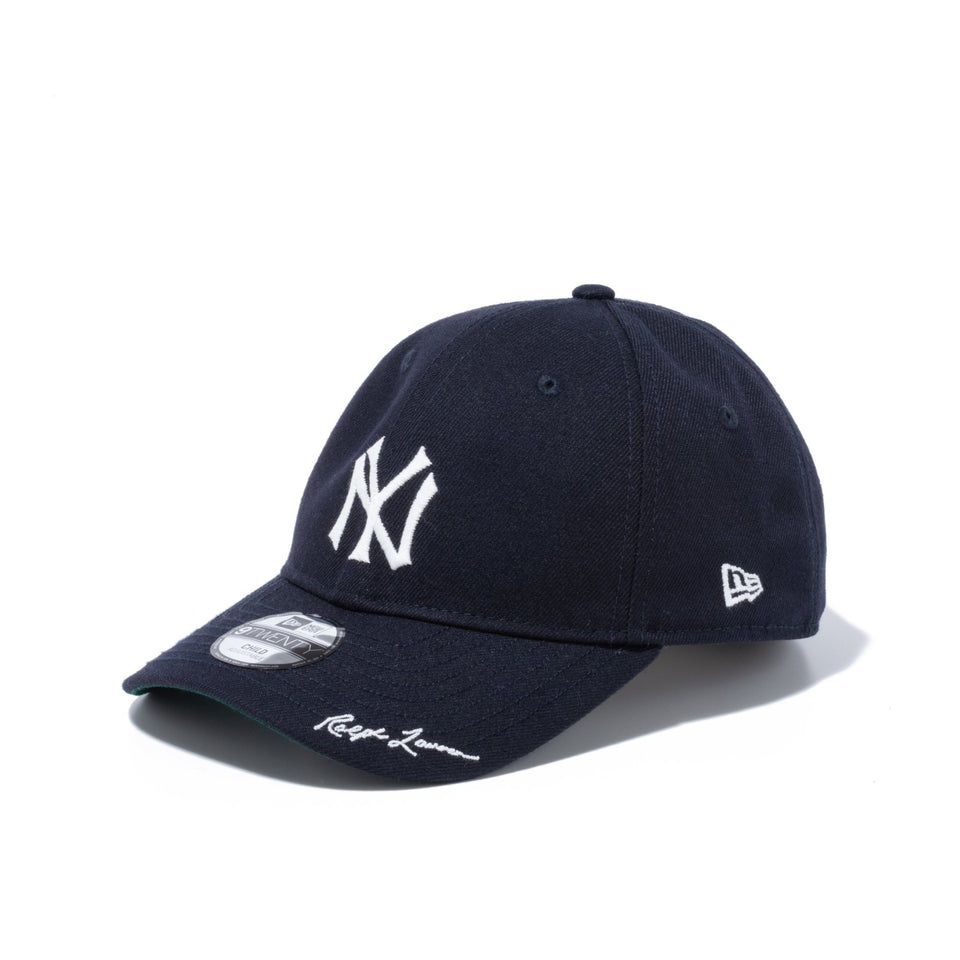 お買い物マラソン限定☆ ラルフローレン new era ヤンキース ネイビー