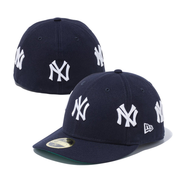 【完売品】59FIFTY ニューヨーク・ヤンキース　ダブルロゴ　ネイビー