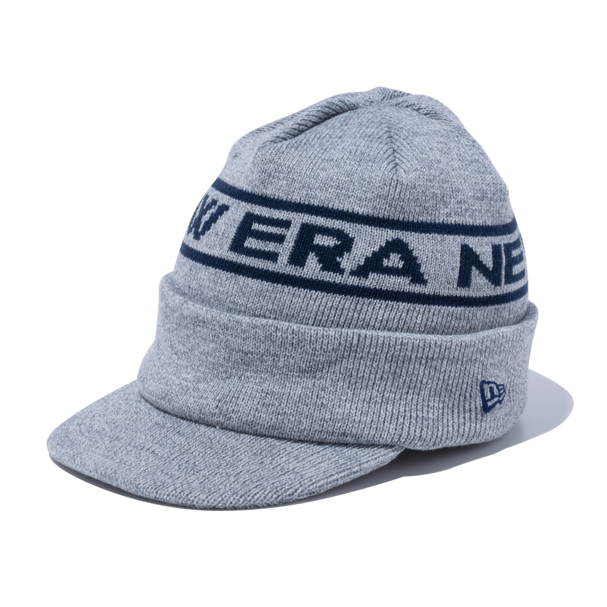 ゴルフ】バイザーニット NEW ERA グレー/ネイビー | ニューエラオンラインストア