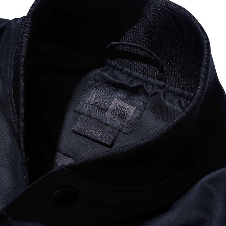 バーシティージャケット NEW ERA BLACK LABEL スタジャン XL-