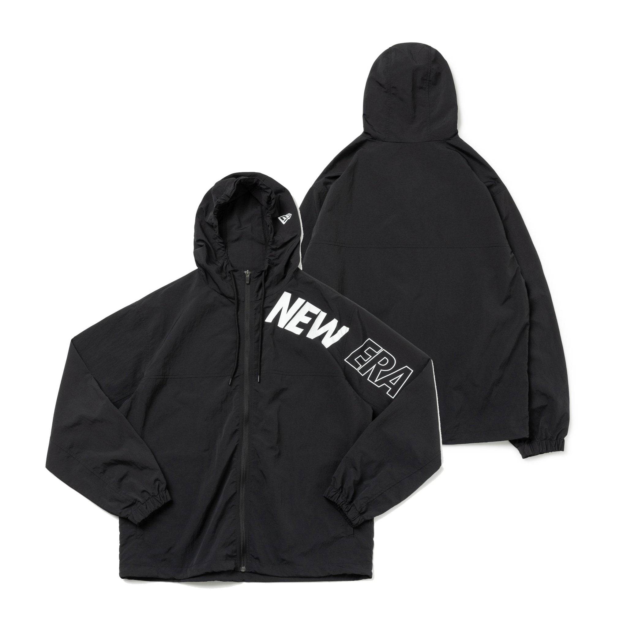 トラックジャケット NEW ERA ロゴ ブラック 【Performance Apparel