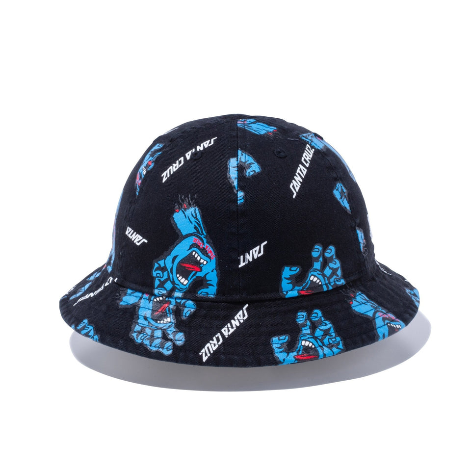 フラワーB ブルーグレイ NEW ERA サンタクルーズ バケットハット