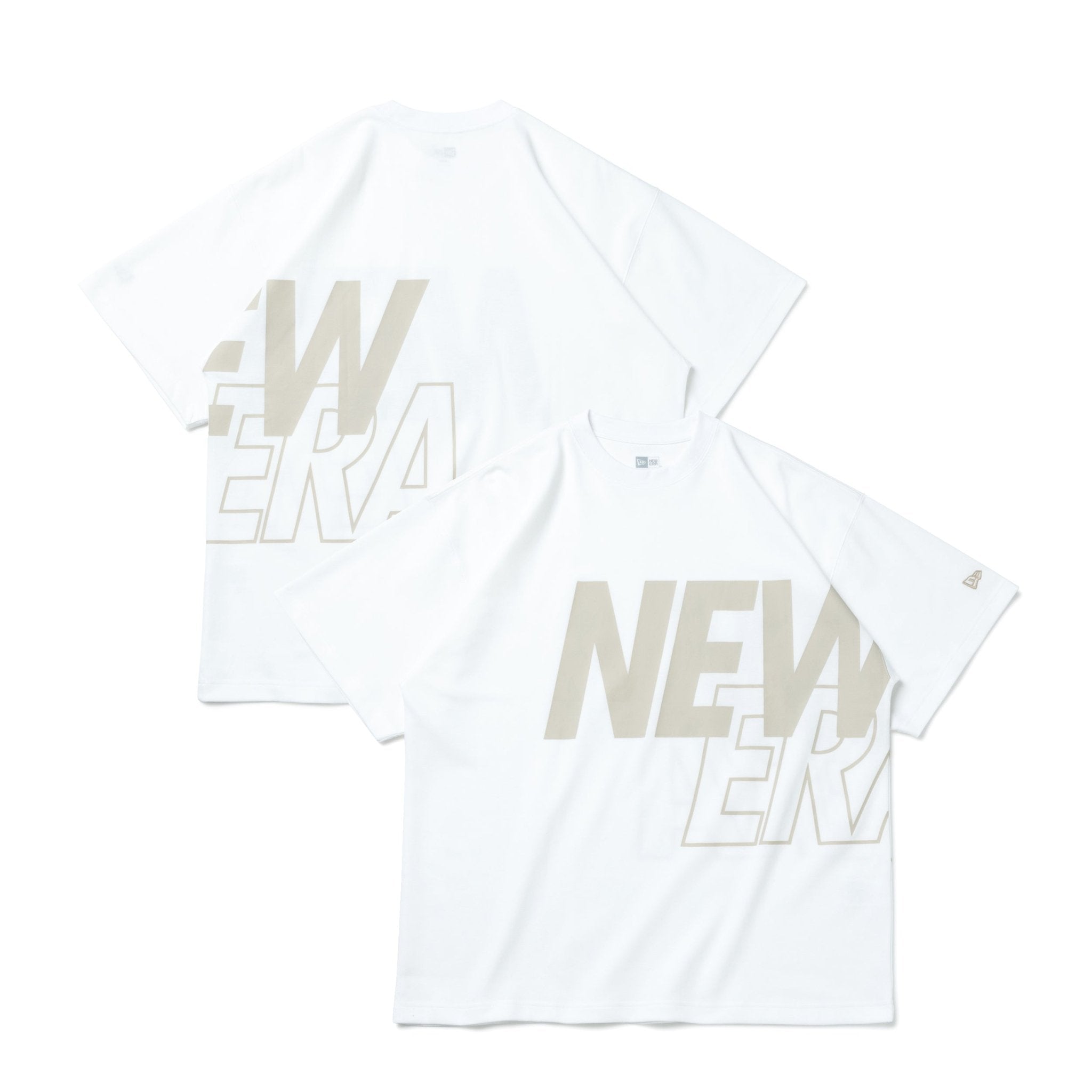 半袖 テック Tシャツ Allover Logo ホワイト【Performance Apparel