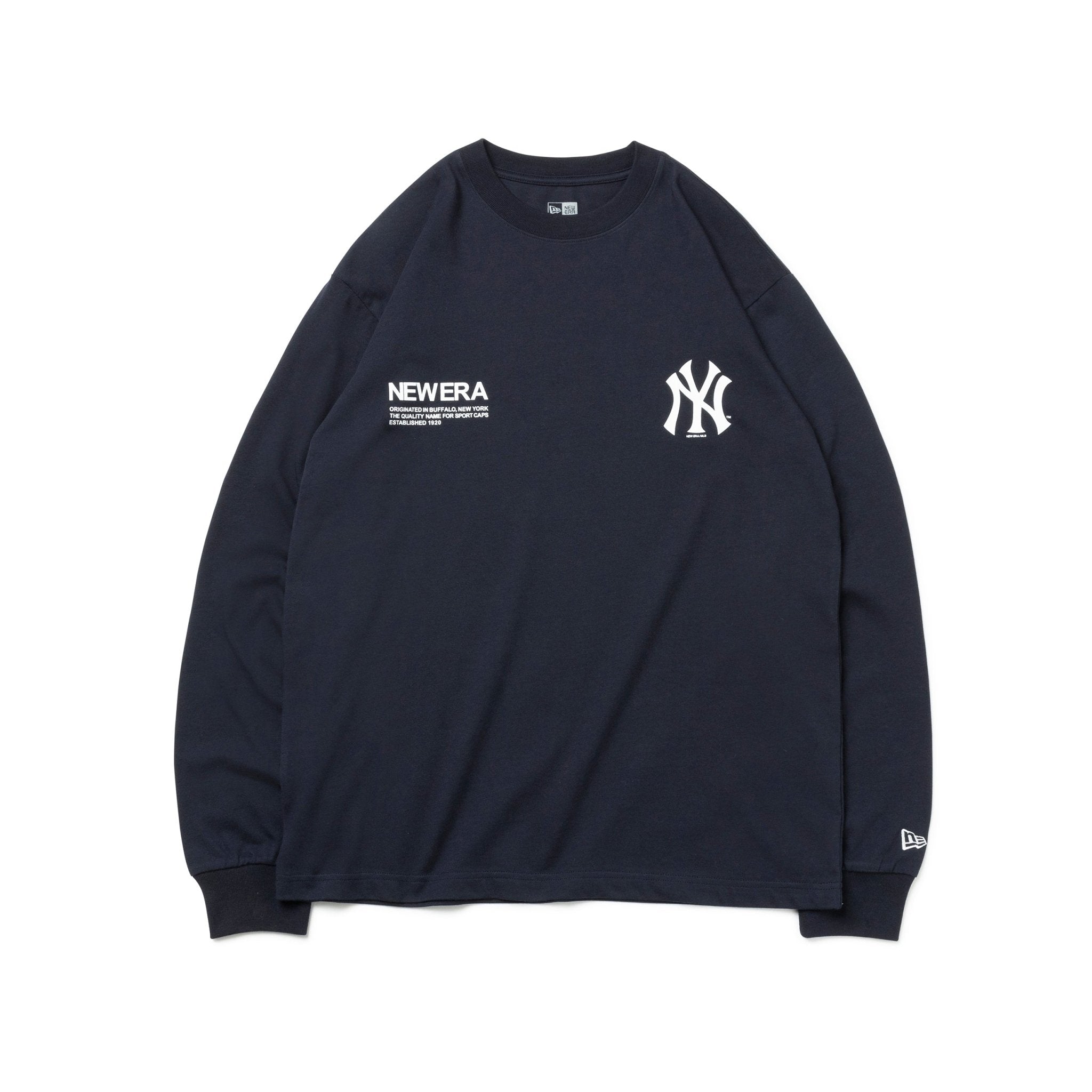 長袖 コットン Tシャツ MLB Apparel ニューヨーク・メッツ ブラック