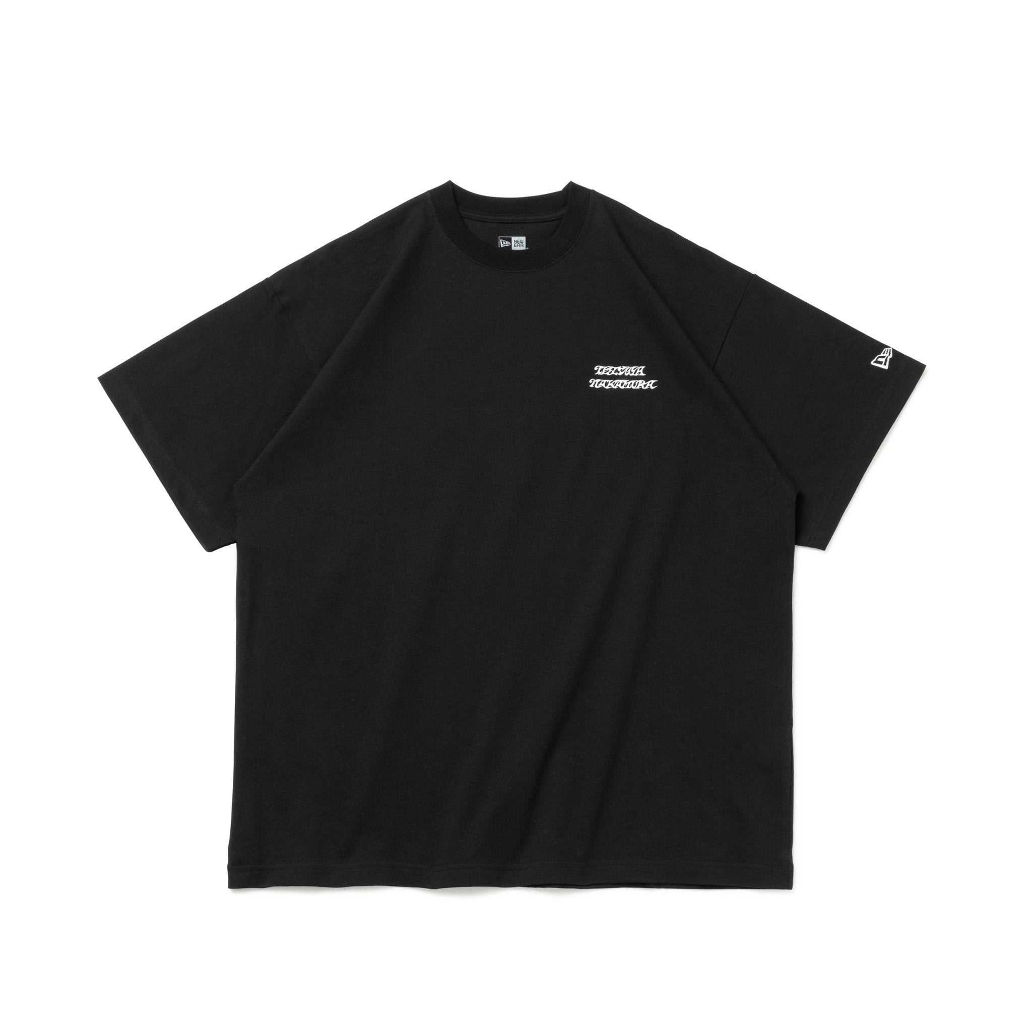 半袖 コットン Tシャツ Yohji Yamamoto SS23 ボックスロゴ ブラック