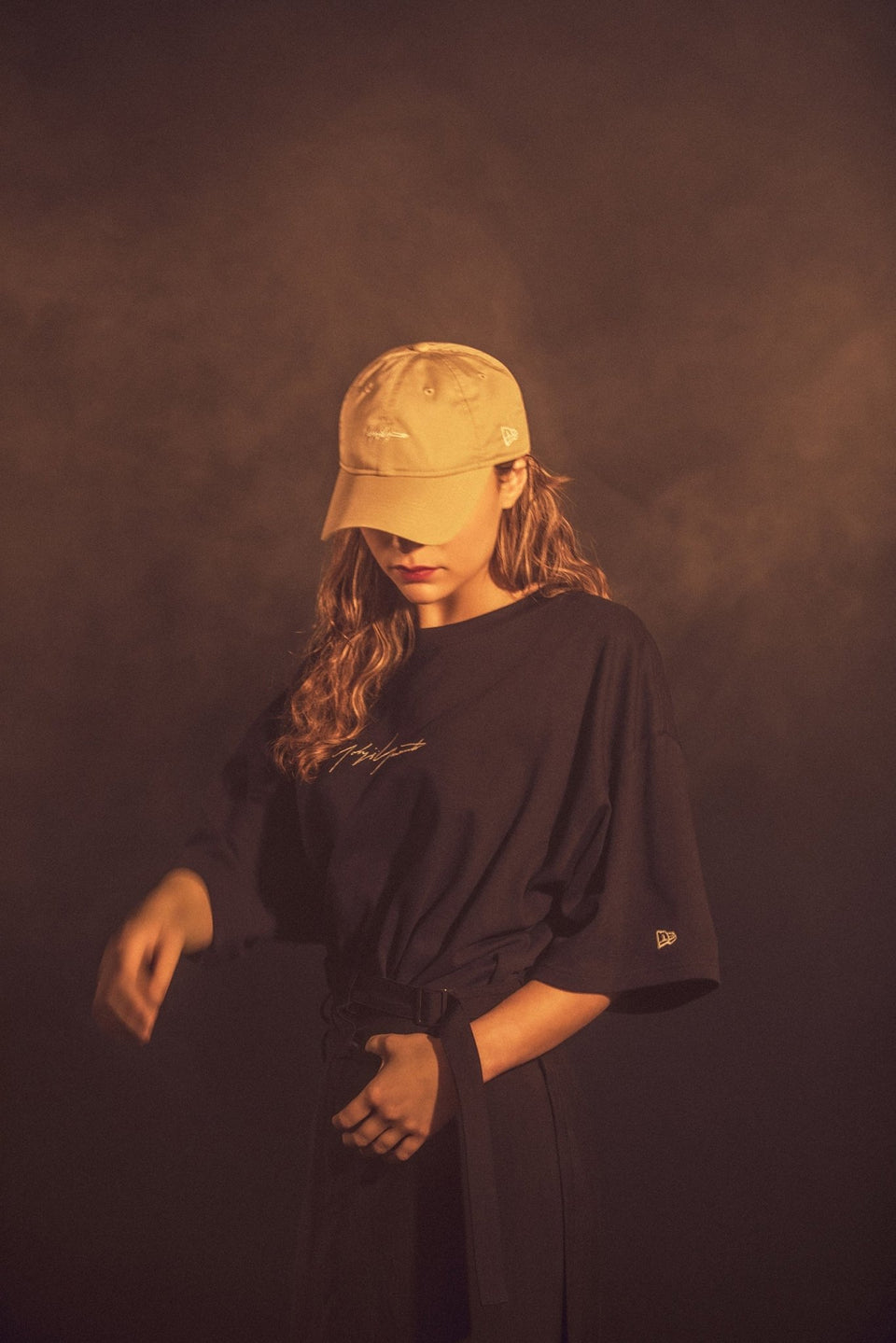 Yohji Yamamoto x NEW ERA ロングスリーブTシャツ-