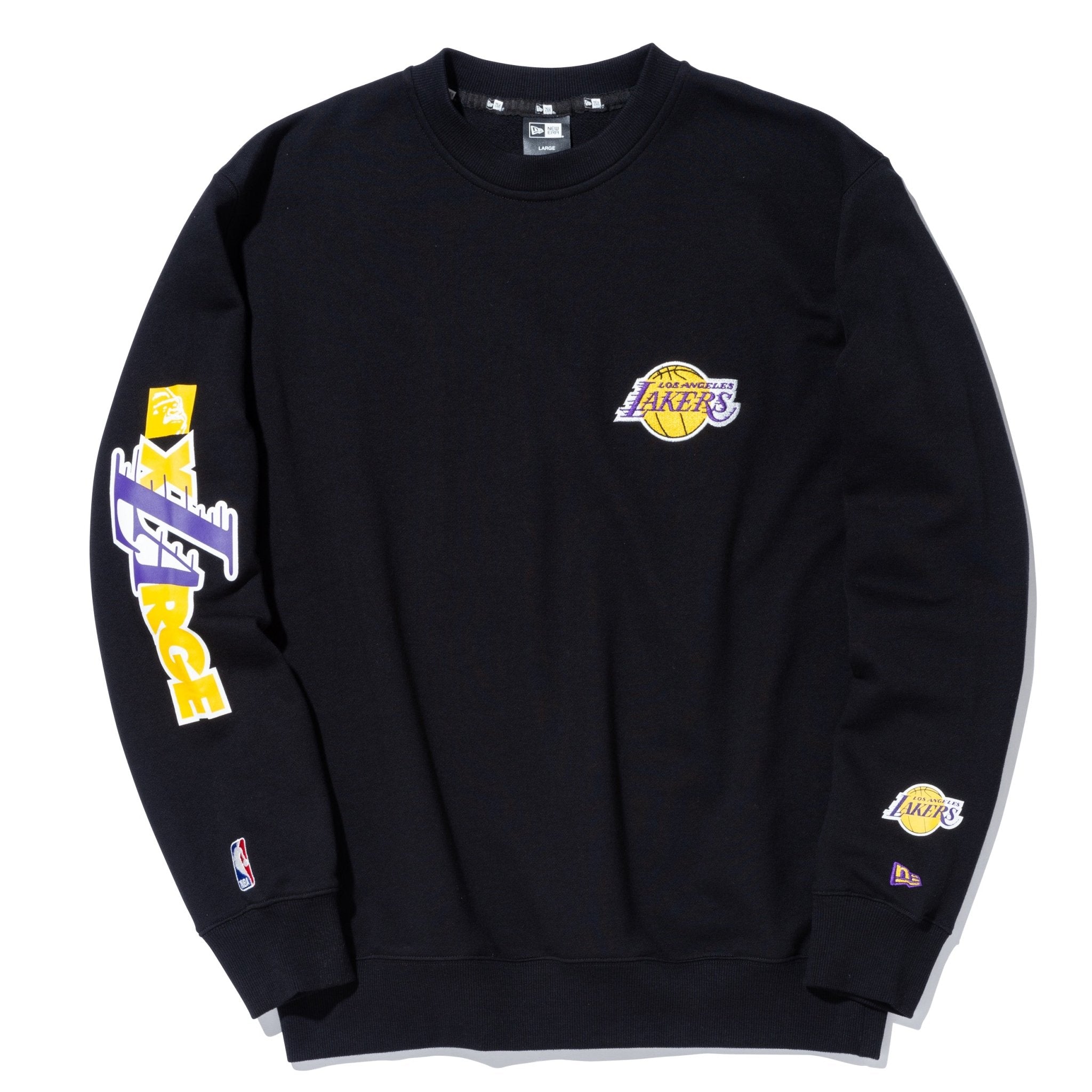 新作多数 XLARGE トレーナー レイカーズ ニューエラNBA