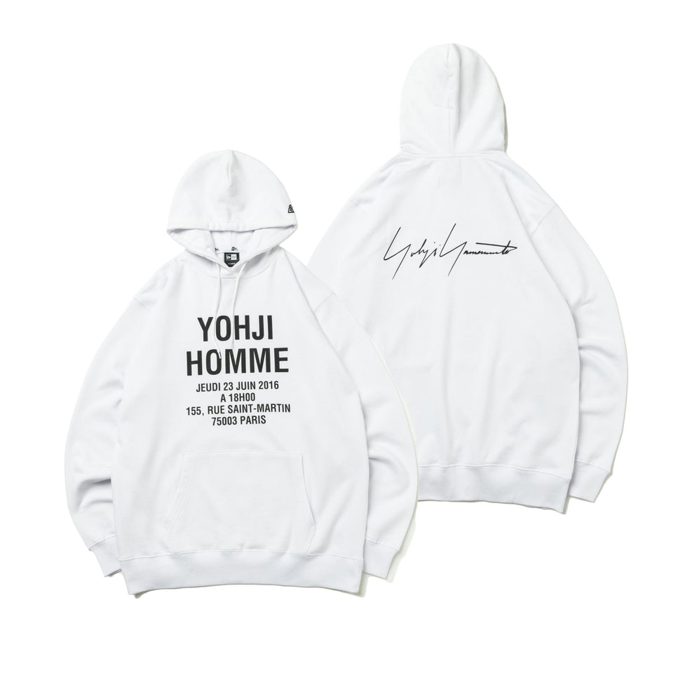 裏毛 コットン スウェット プルオーバーフーディ Yohji Yamamoto SS23