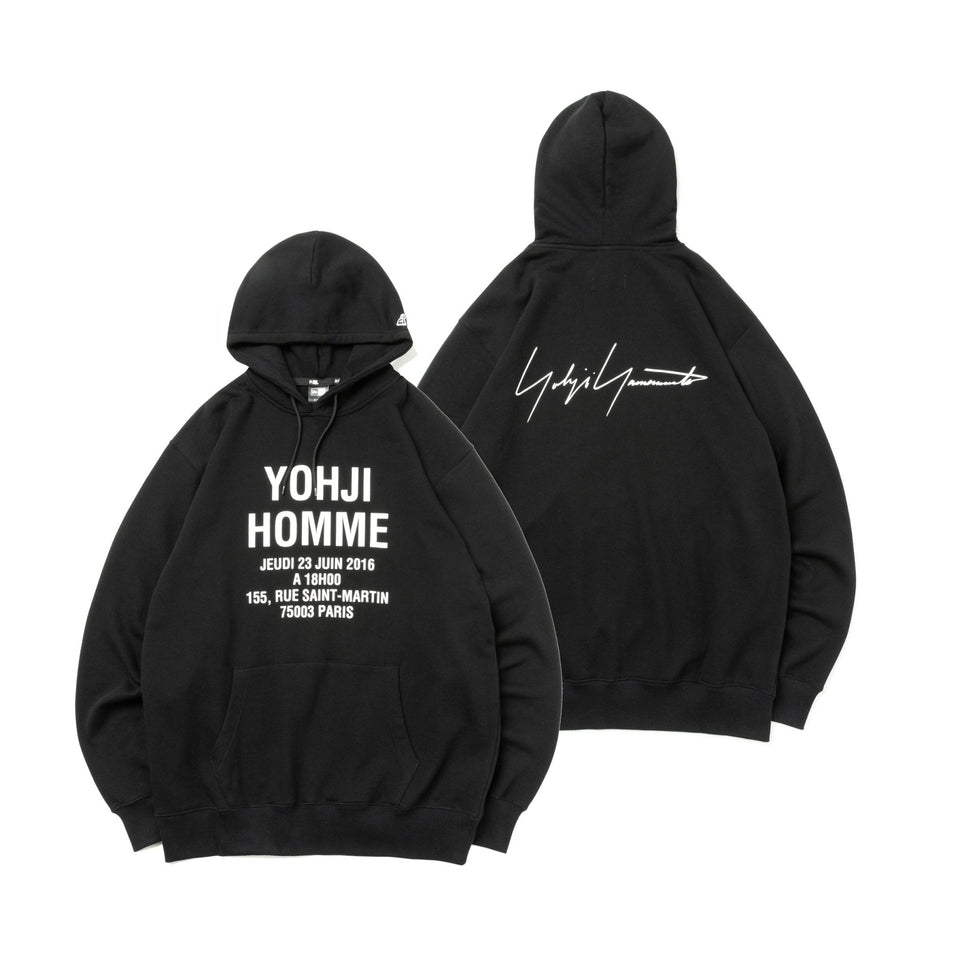 裏毛 コットン スウェット プルオーバーフーディ Yohji Yamamoto SS23