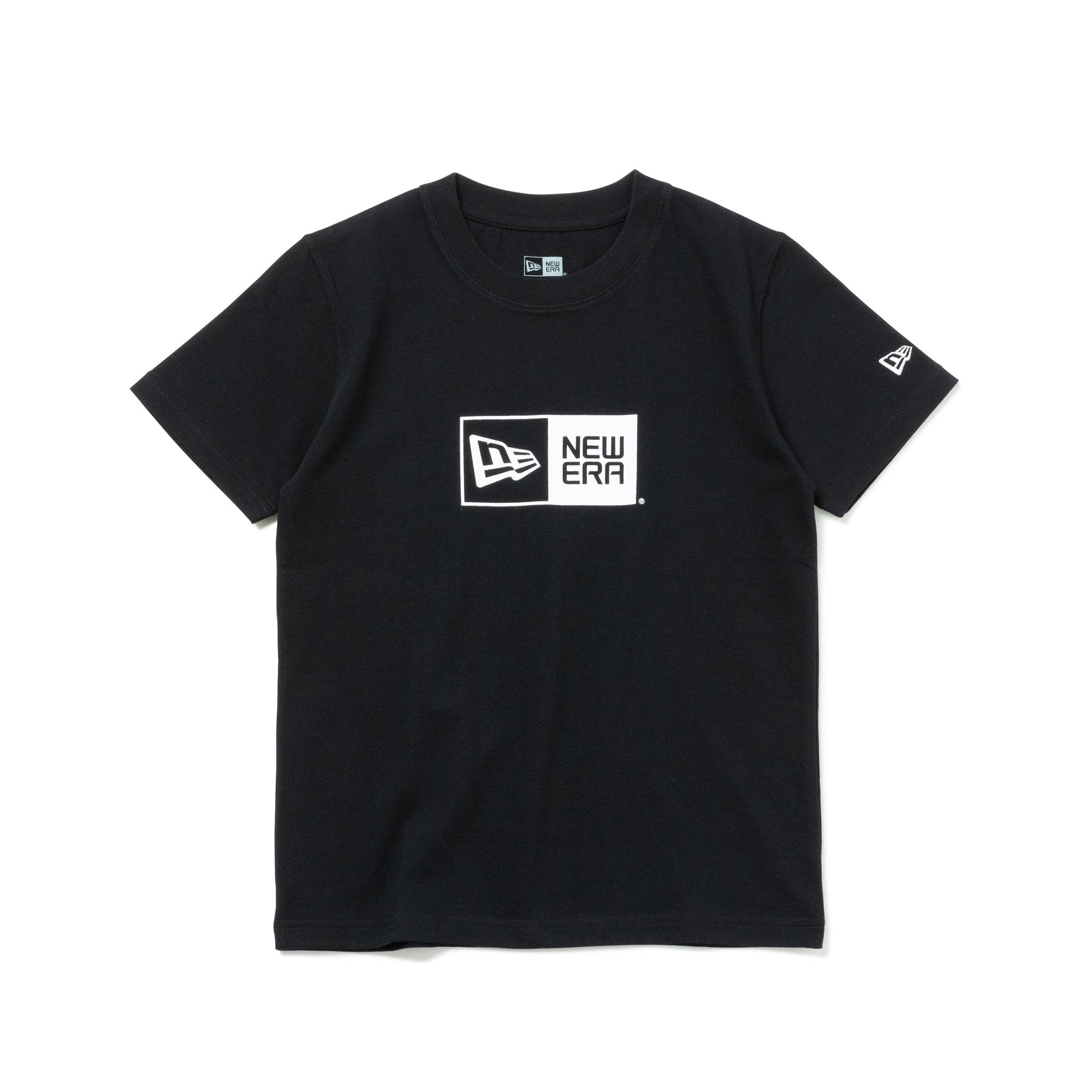 半袖 コットン Tシャツ Box Logo ブラック × ホワイト レギュラー 