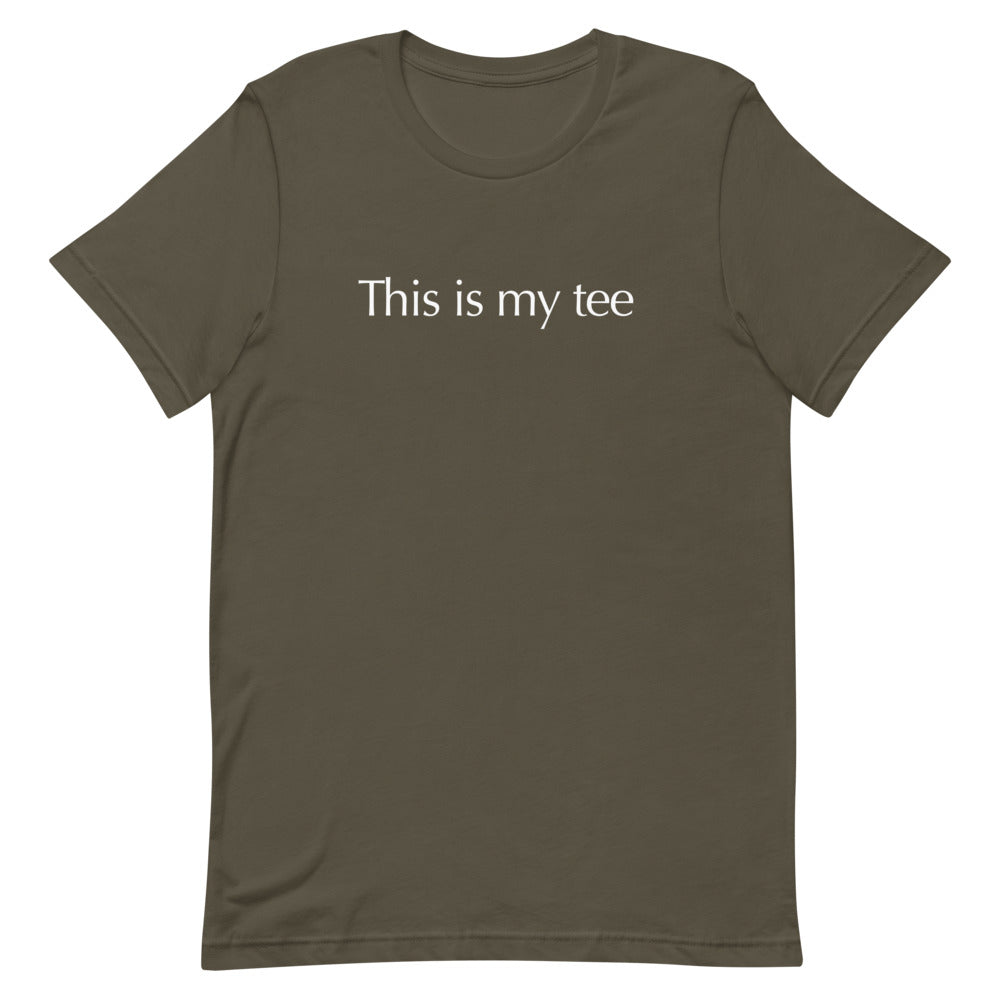 Will Gittens - "Zodiac - This is my tee white" -Short-Sleeve Unisex T-Shirt