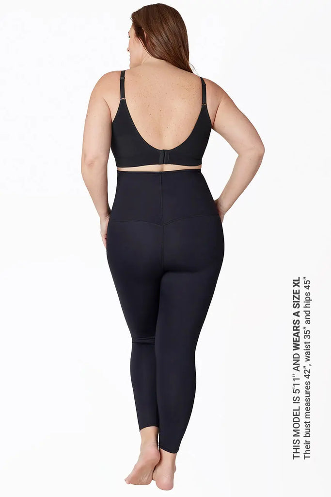 Stunning Shape Hi Waisted Leggings Activewear Curveez 0104