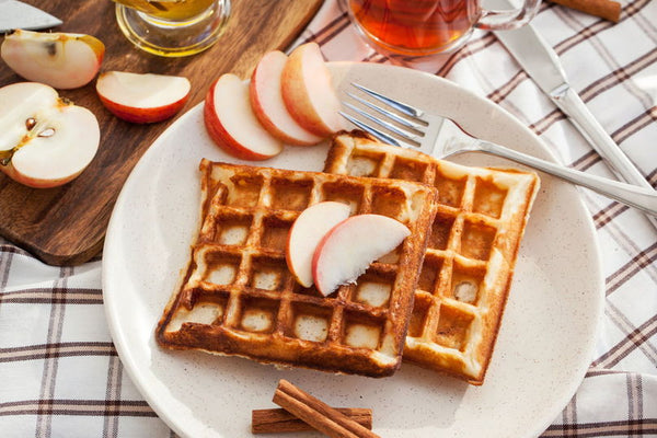 Oat and Apple Cider Vinegar Waffles