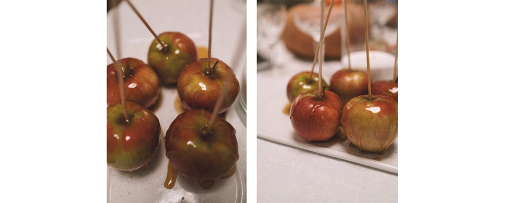 caramel apples