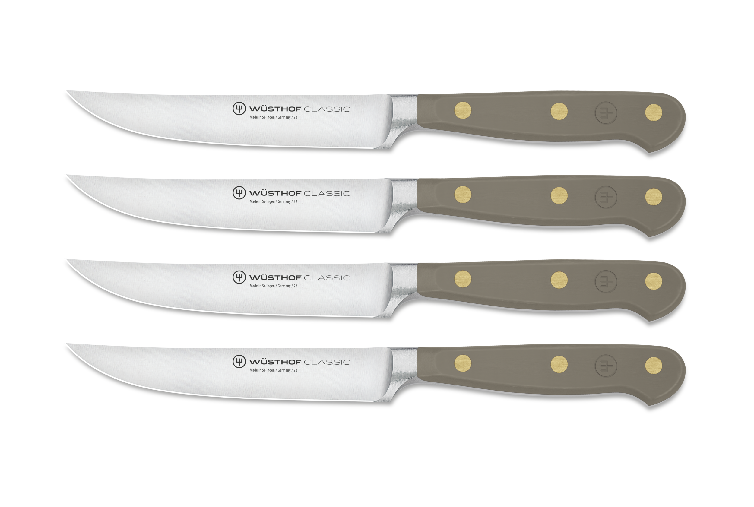 Wusthof Classic Steak Knife Set - 4 Piece Purple Yam – Cutlery and More