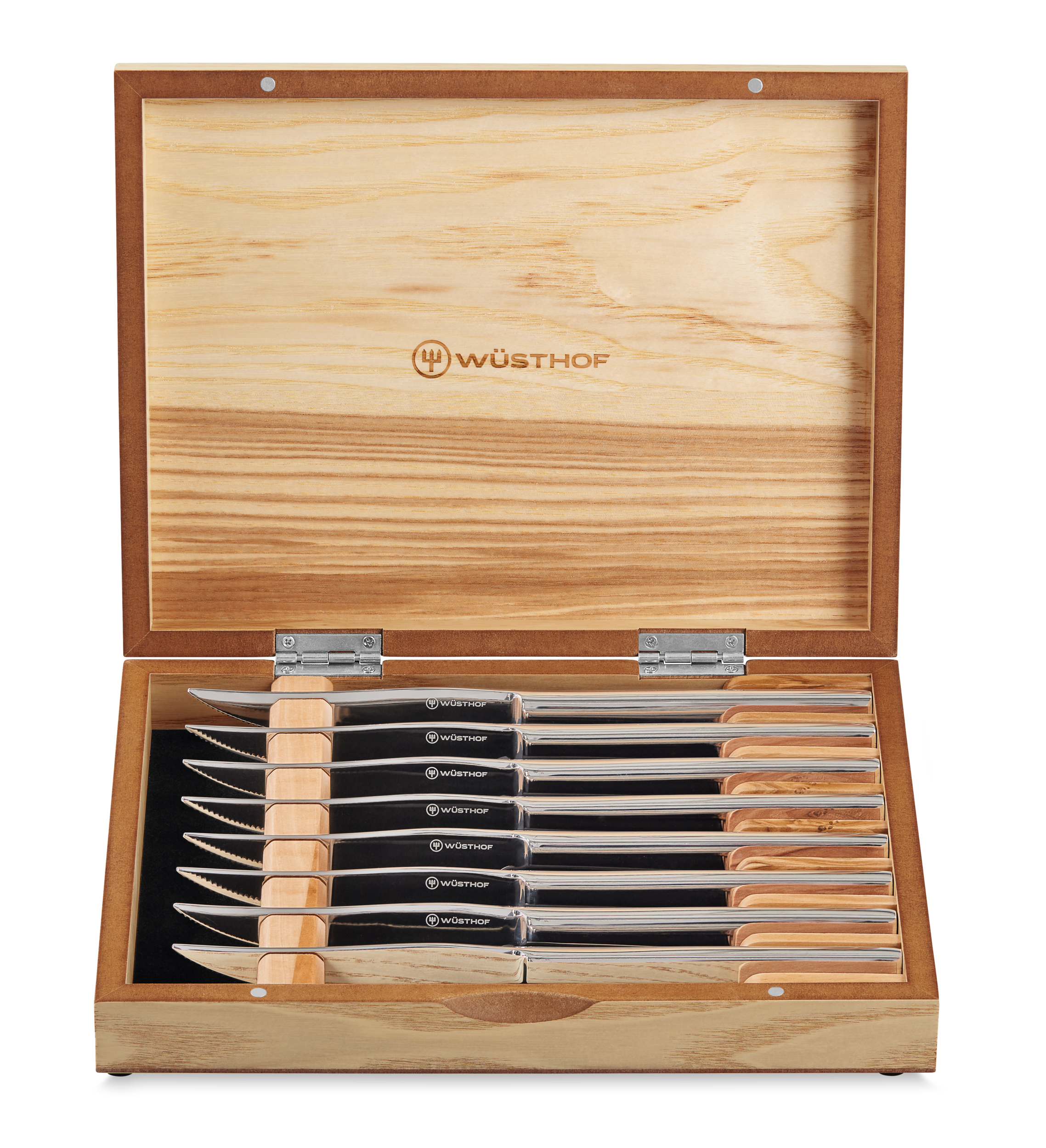 WÜSTHOF 8-Piece Stainless Mignon Steak Knife Set