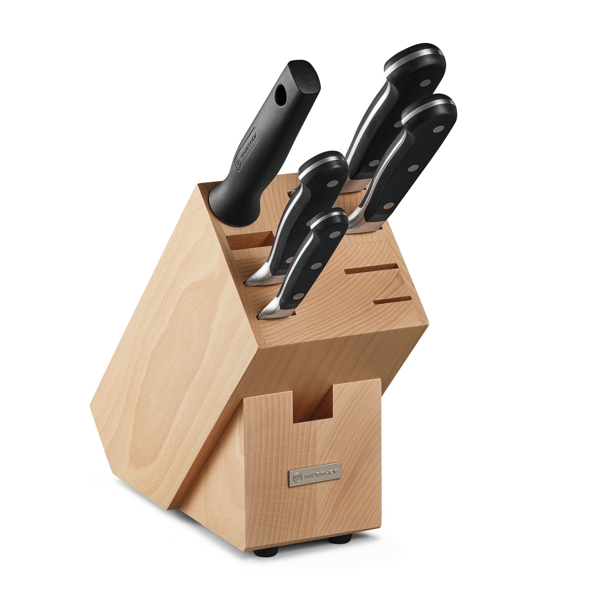 WÜSTHOF Classic 6-Piece Knife Block Set