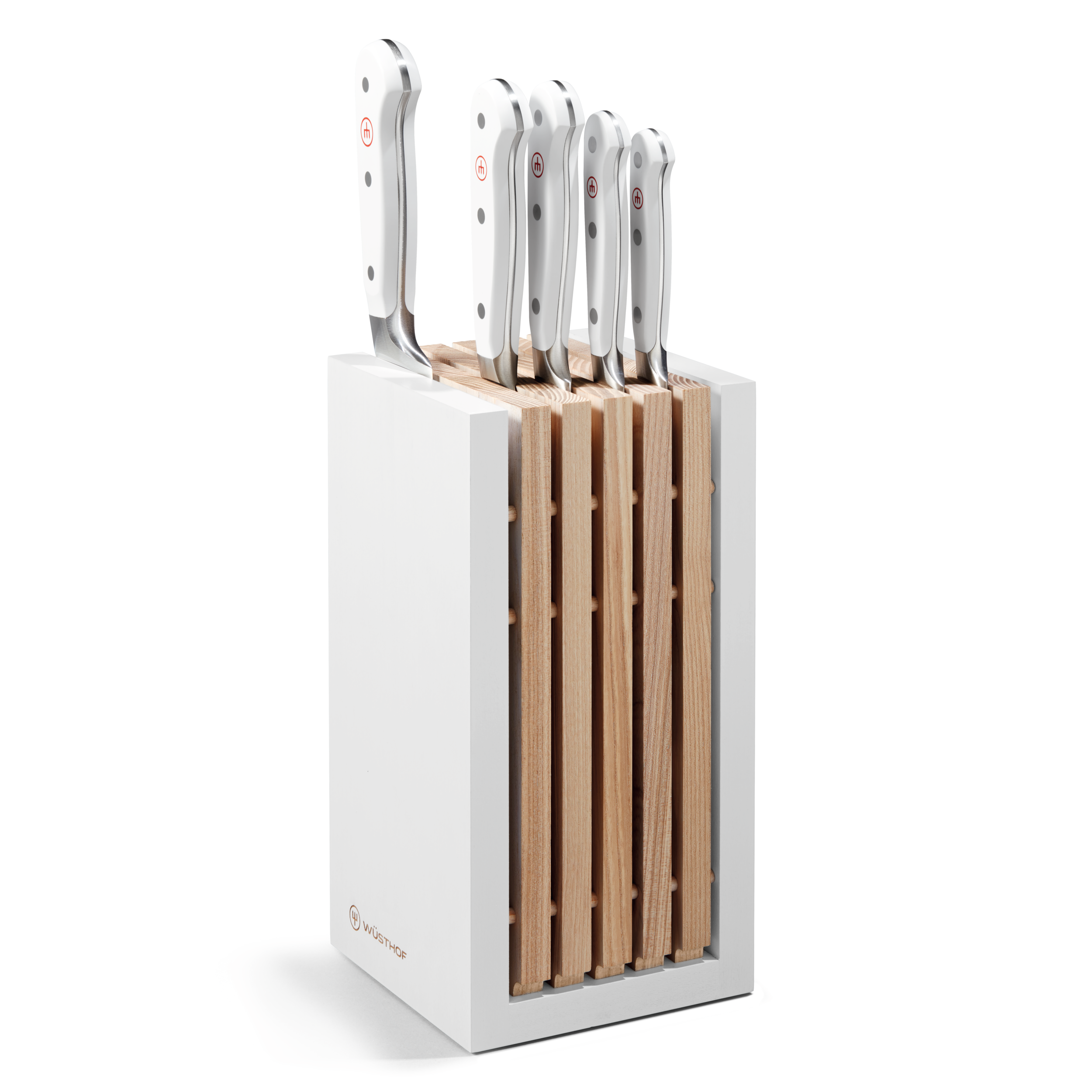 WÜSTHOF Classic White 9 Piece Block Knife Set