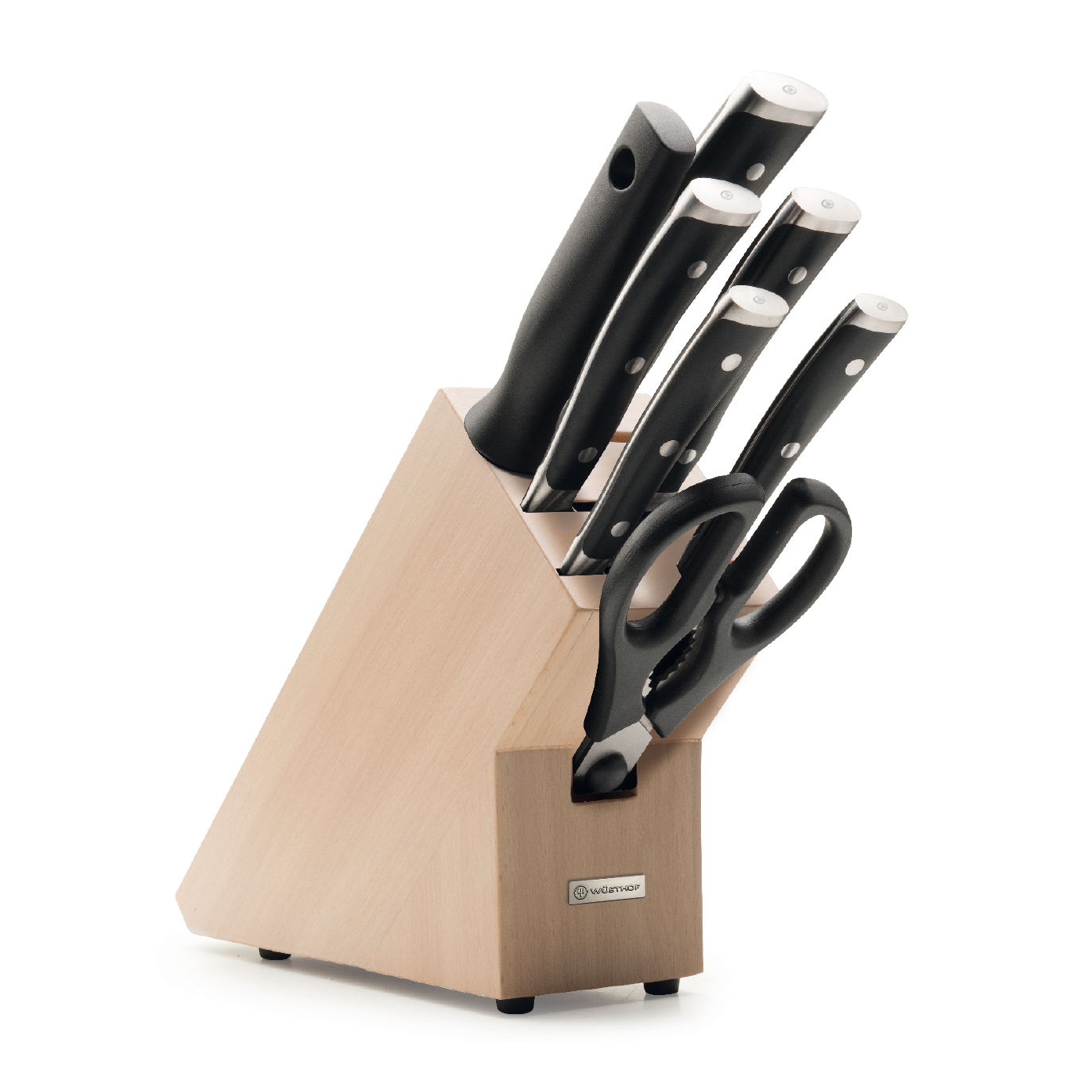 Wusthof Classic Color 8-Piece Knife Block Set