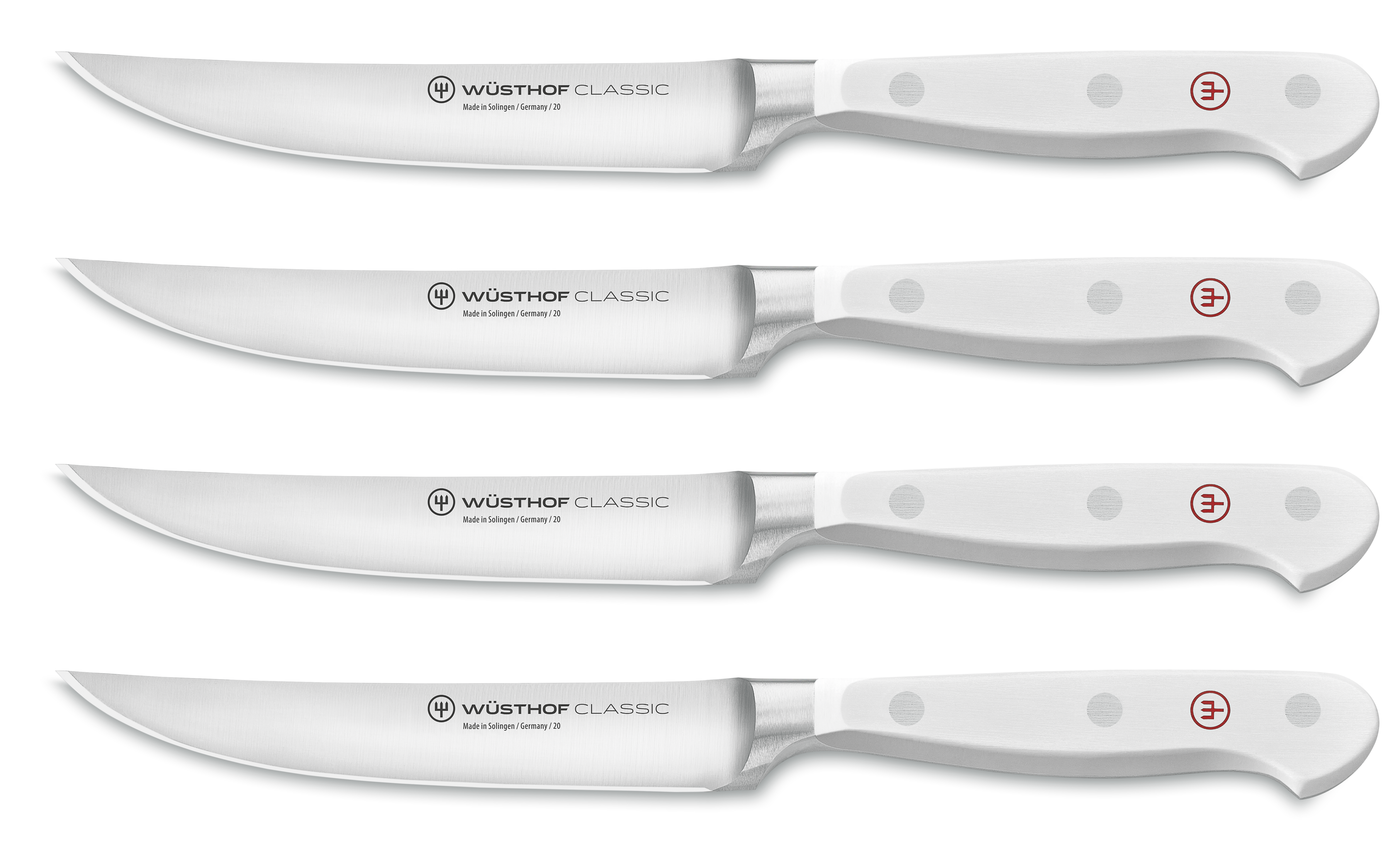 Steak knives CLASSIC COLOUR, set of 4, 12 cm, tasty sumac, Wüsthof 