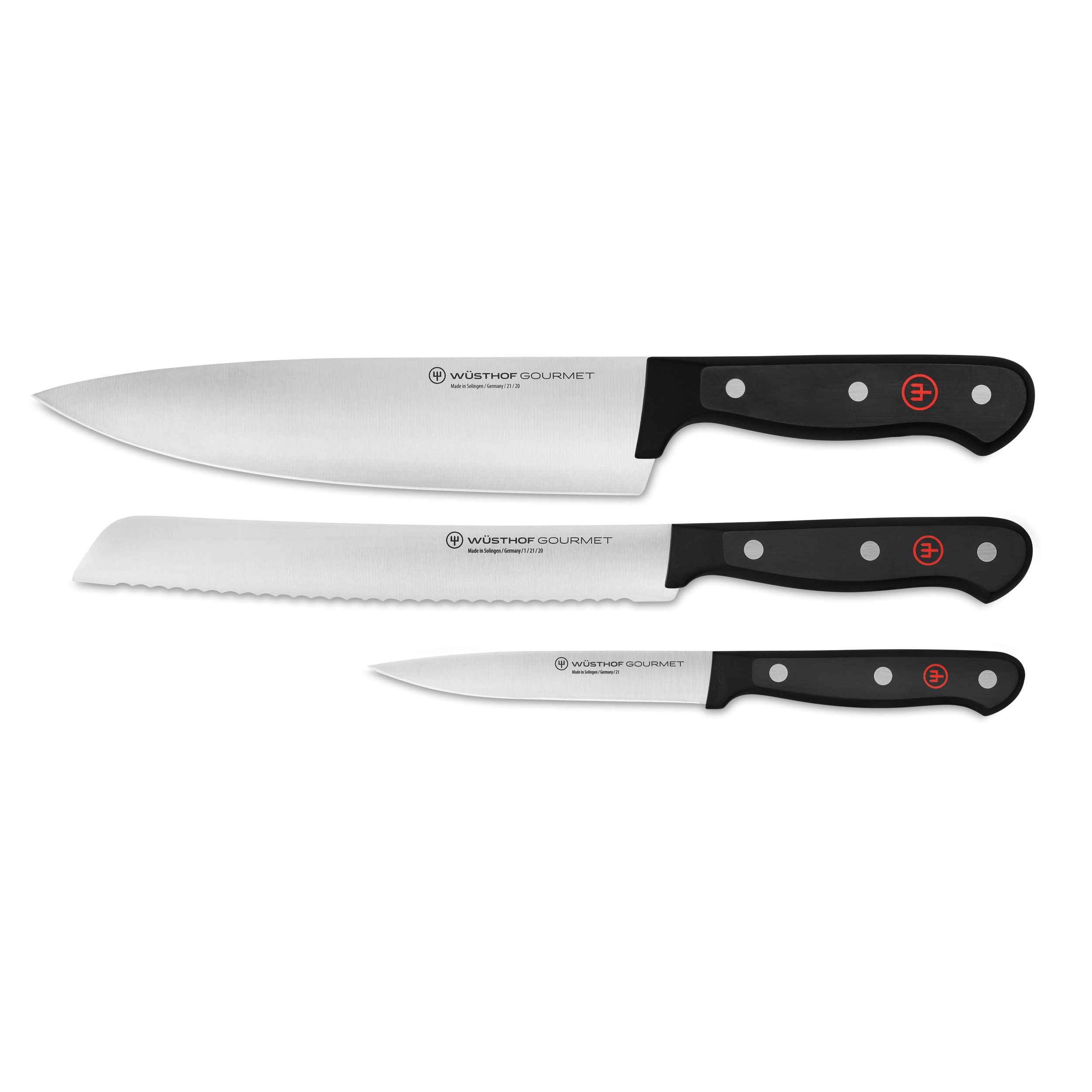 Wusthof Knife Set - Pro 3 Piece – Cutlery and More