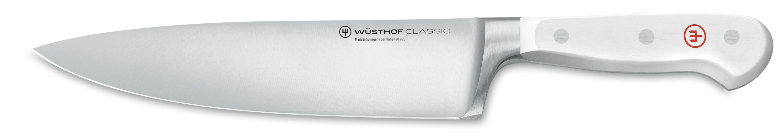 Wüsthof Classic knife set 6-pieces White bread knife version with slim  knife block