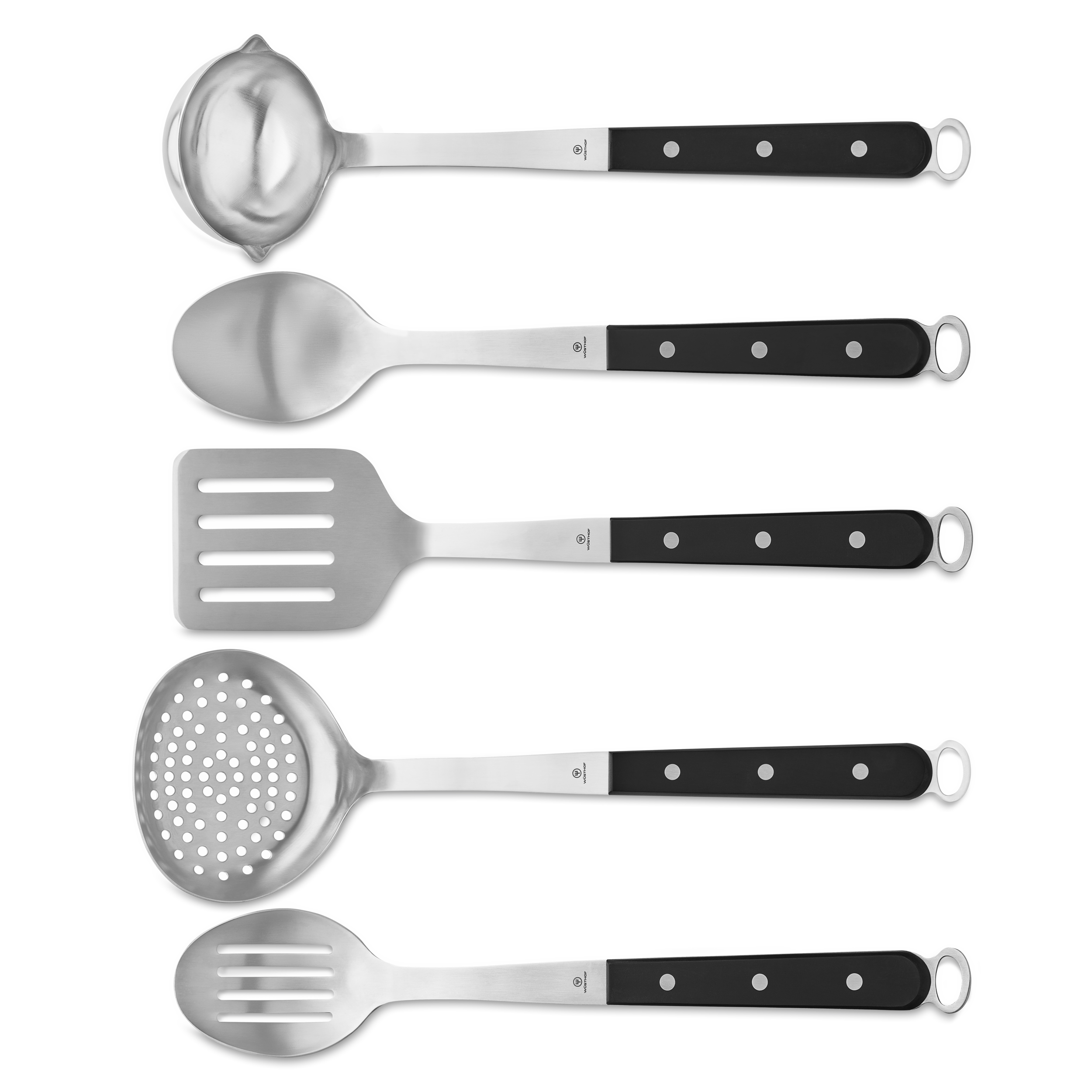 5-Piece Utensil Set, Black