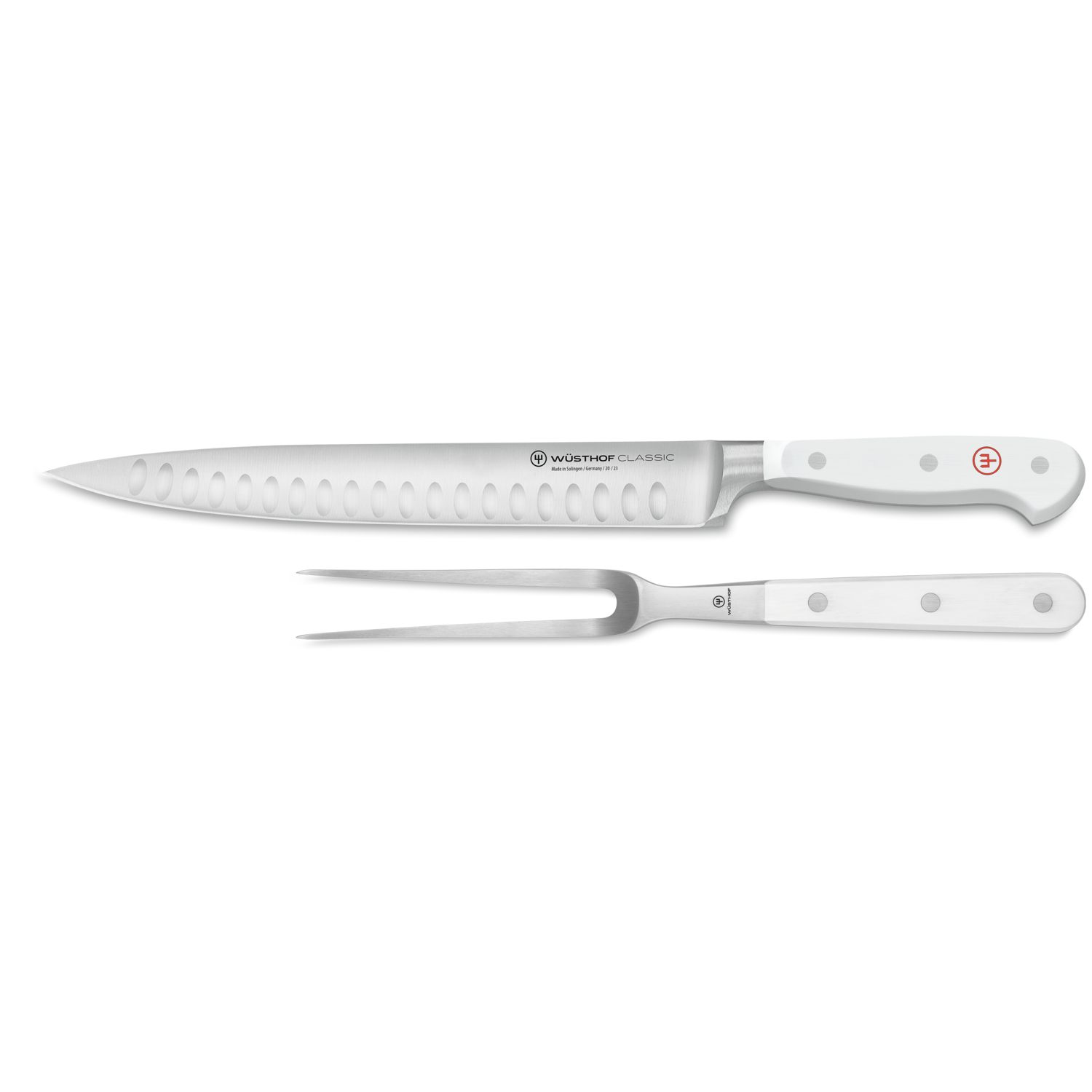 Wusthof Classic 2 Piece Carving Set Hollow Edge