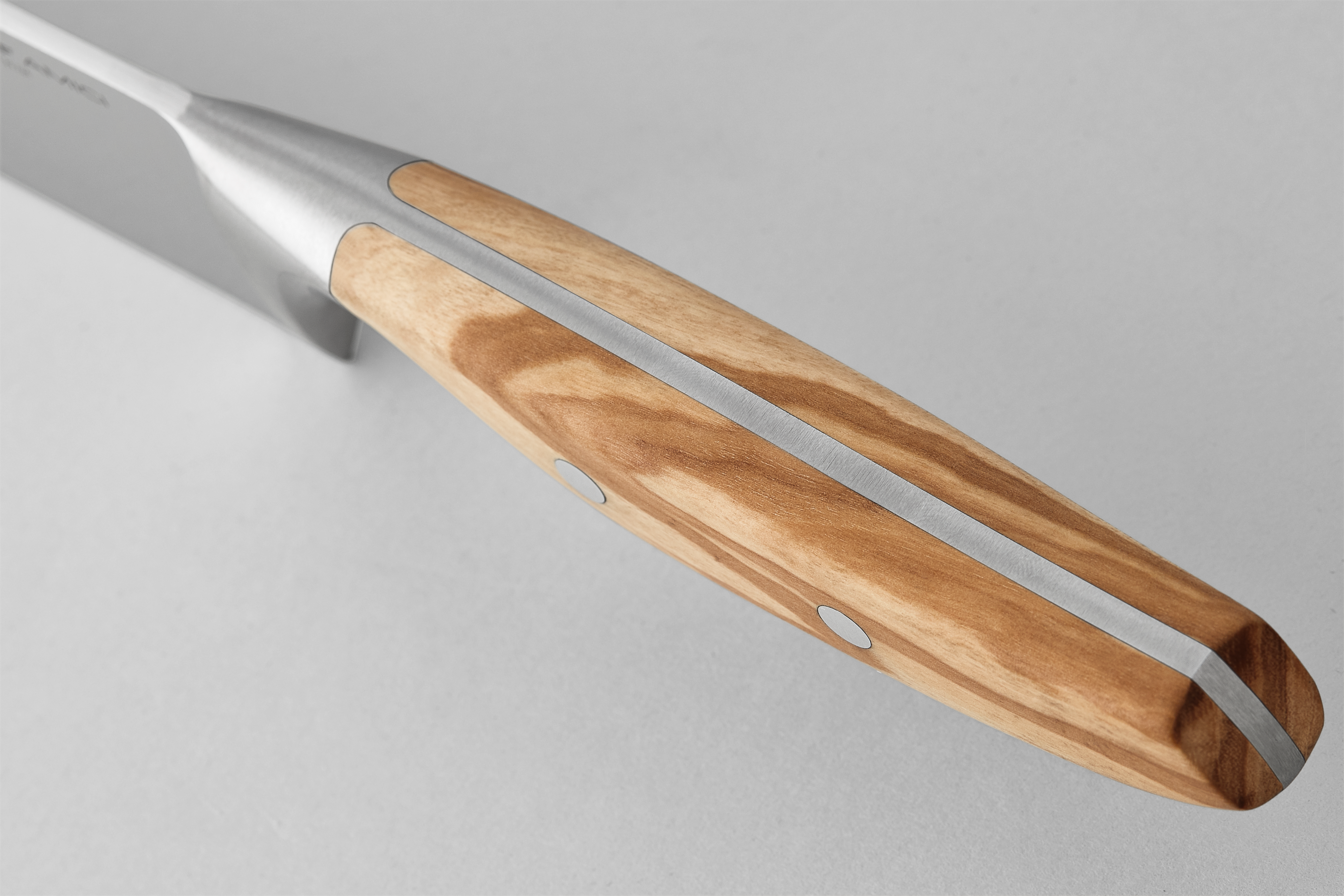 8 inch Chef's Knife - Handmade Olive Wood Handle